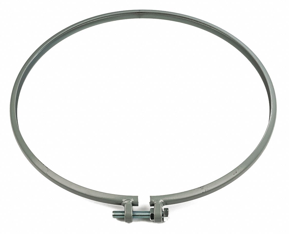 Basco Drum Locking Ring, UN/DOT Bolt, Steel, 55 Gallon Capacity 1255
