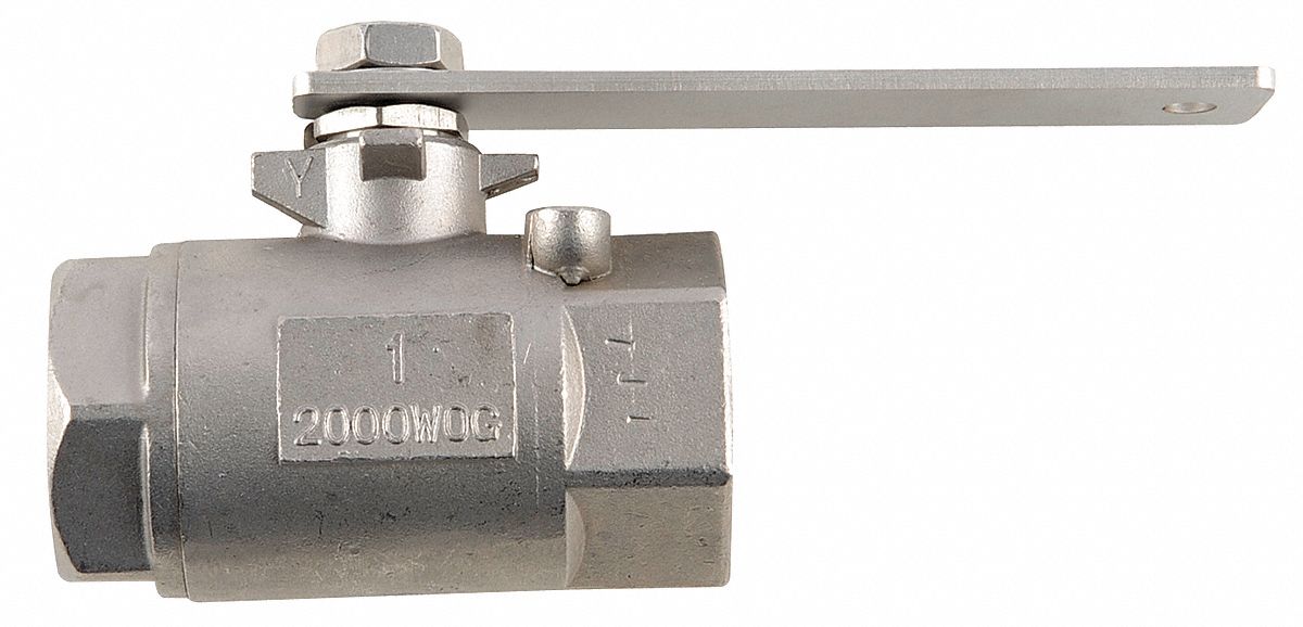 BRADLEY Ball Valve Assembly, For Use With Drench Showers, StayOpen