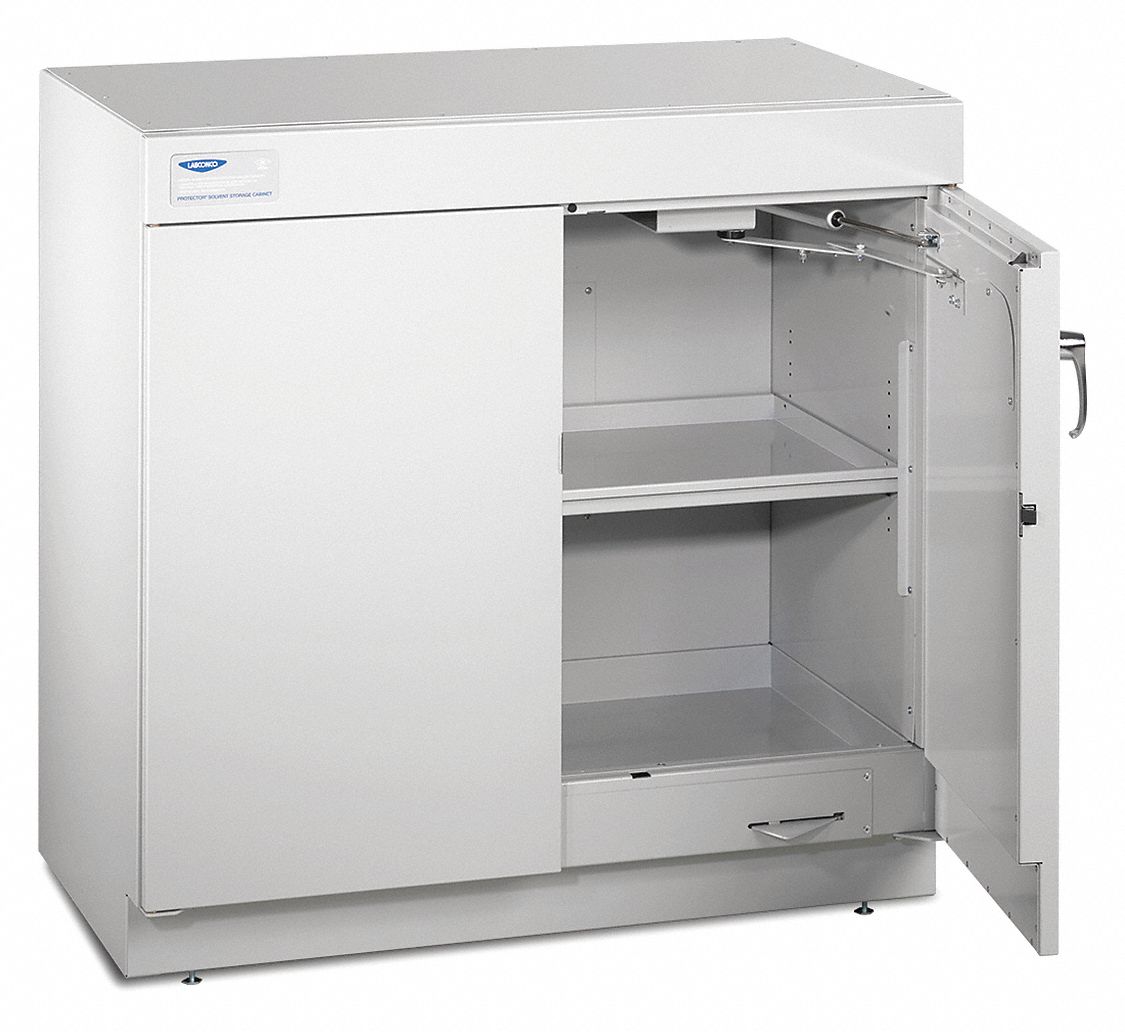 LABCONCO Solvent Storage 351/2 in to 363/4 in Height, 48 in
