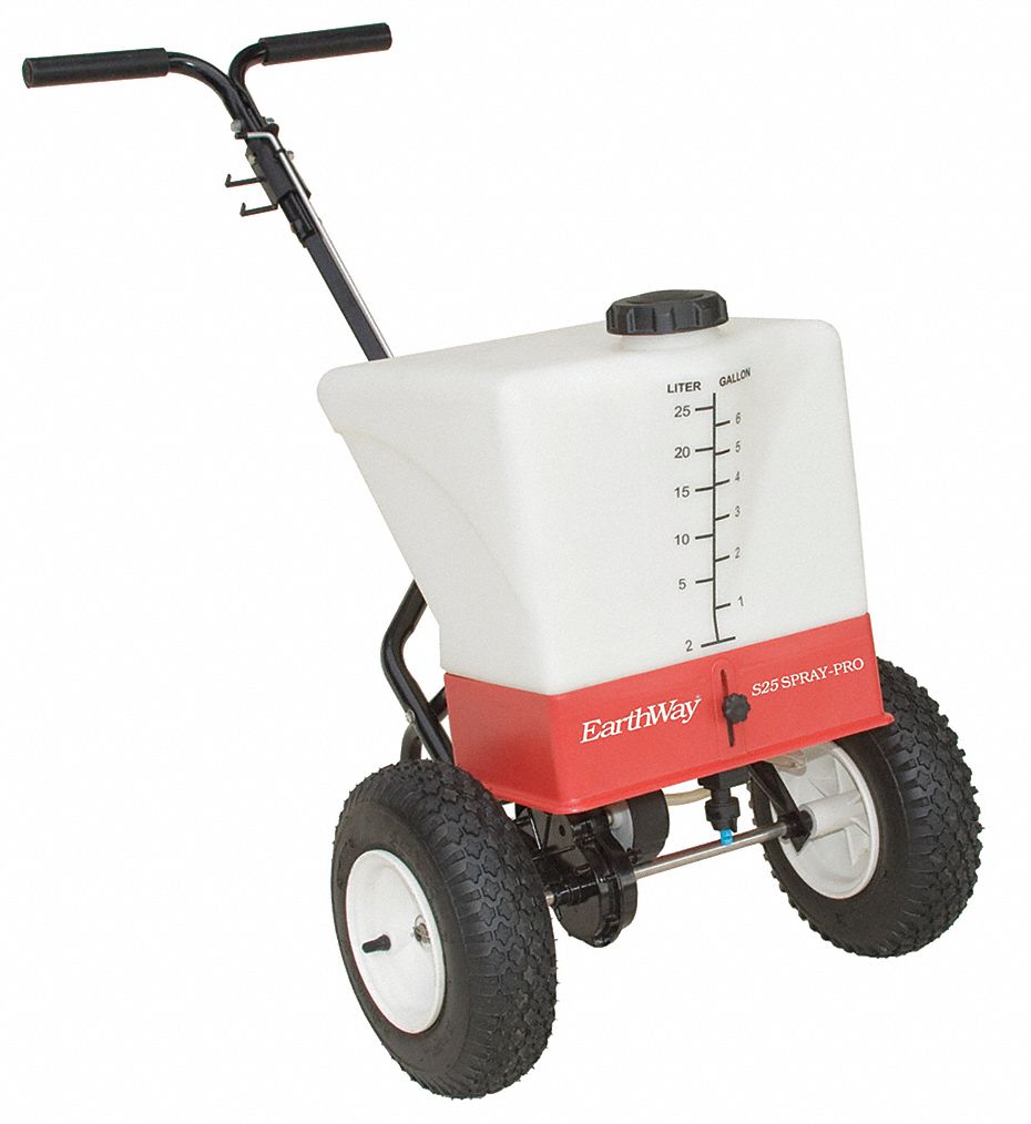EARTHWAY Push Sprayer, Liquid Materials 9TUW0S25 Grainger
