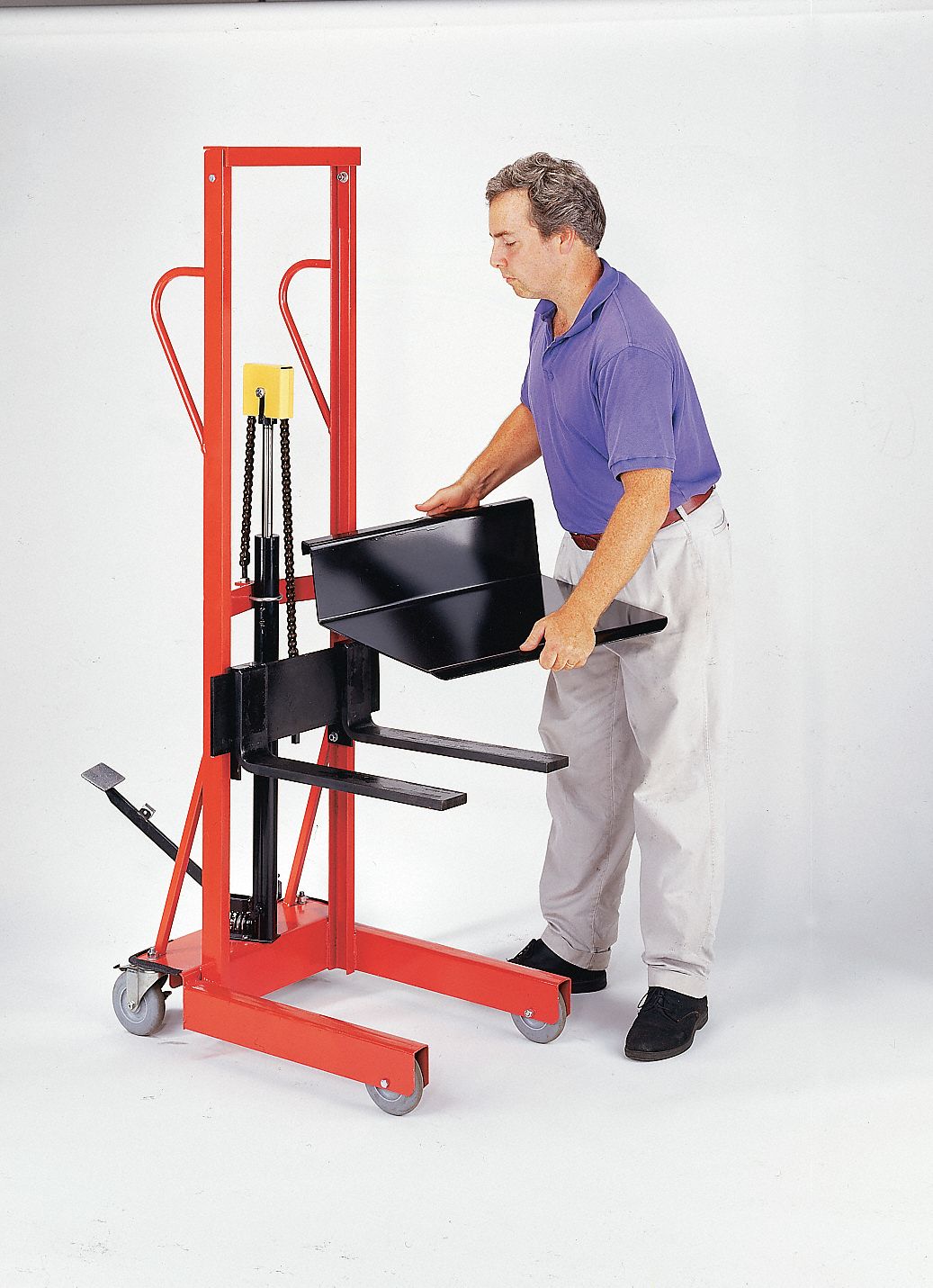 WESCO Winch Platform Lift, 500 lb Load Capacity 9U550260152 Grainger