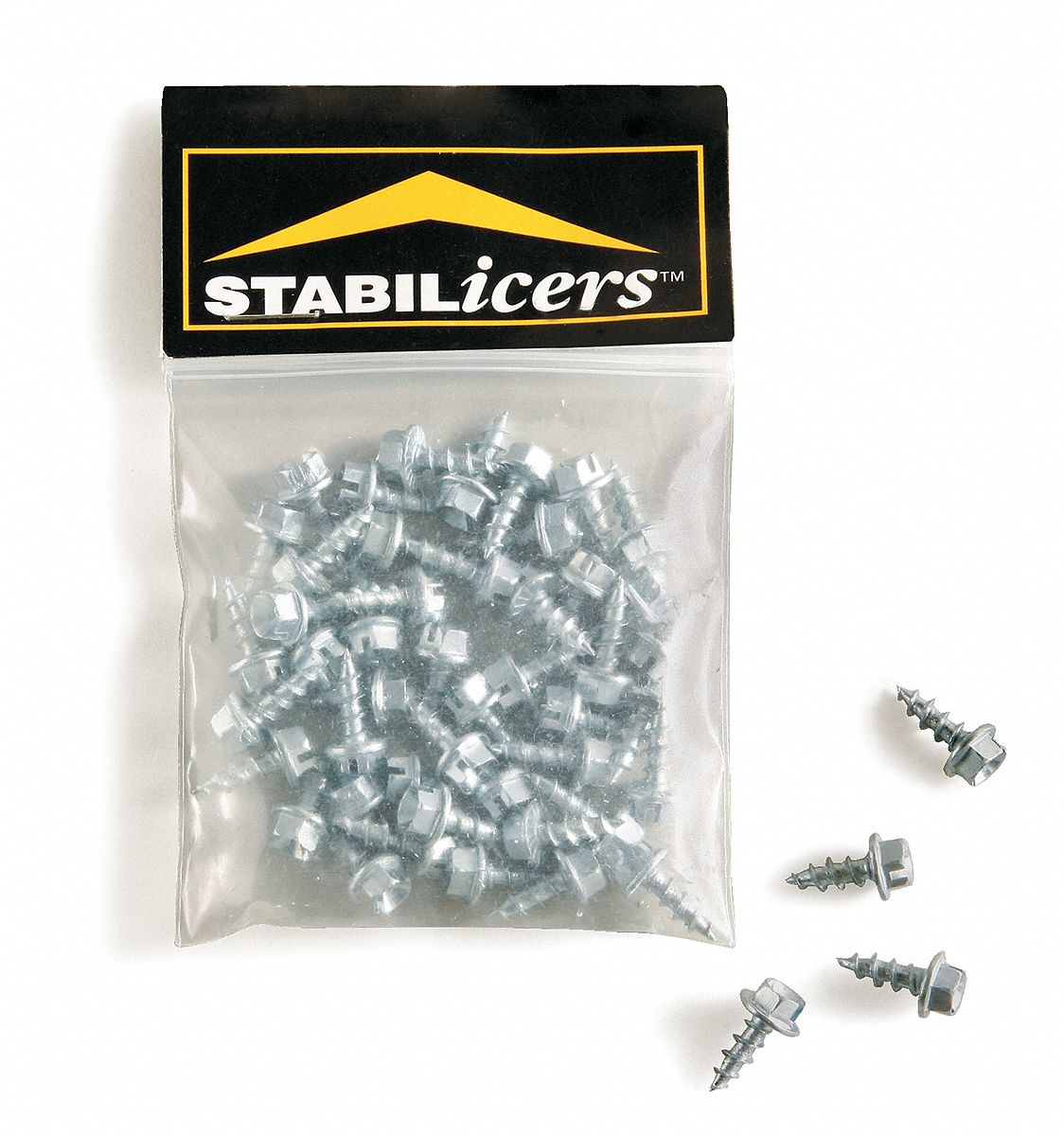 GRAINGER APPROVED Replacement Cleats, Universal, Silver, PK50 9VC27