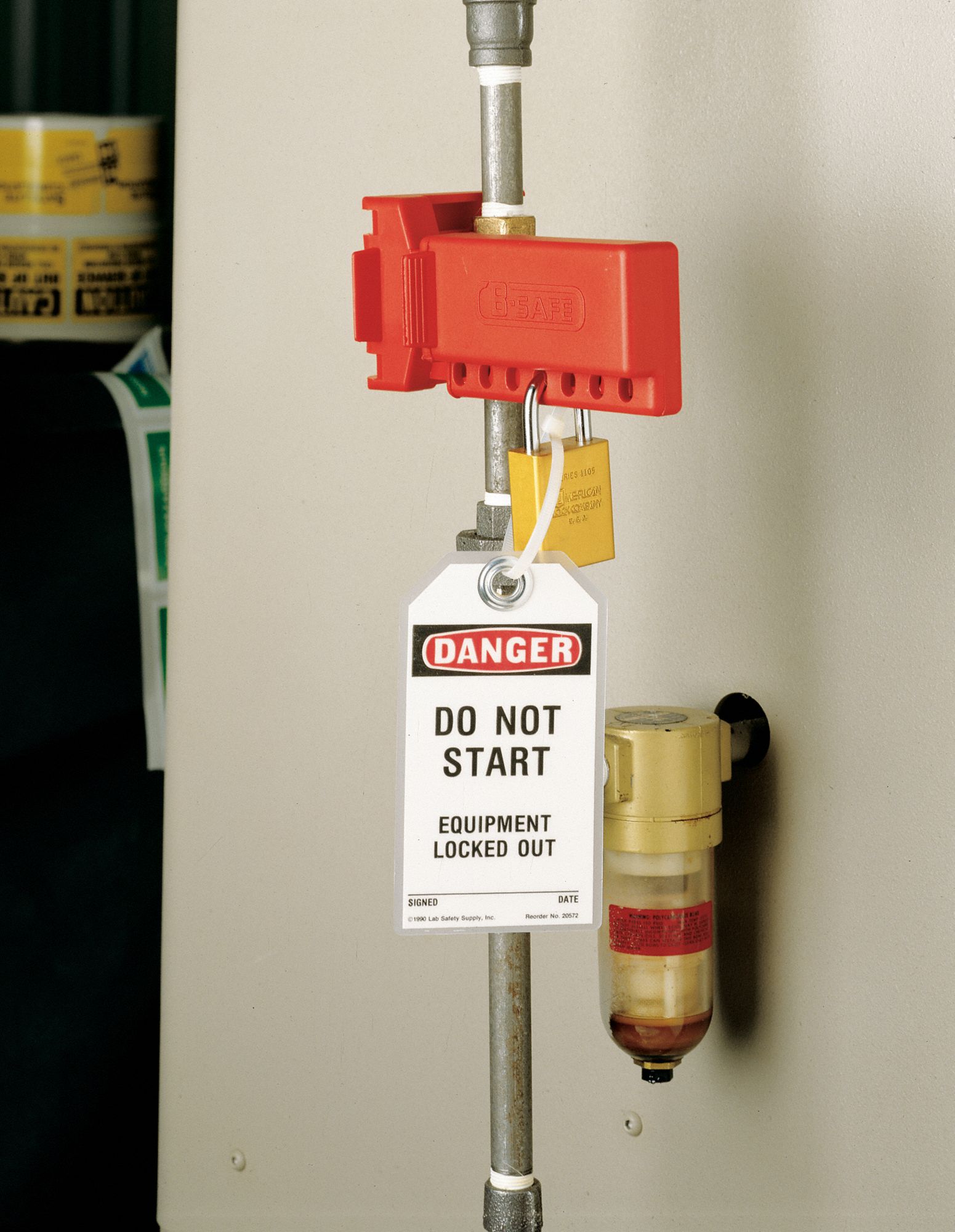 HONEYWELL Ball Valve Lockout, Polypropylene, Red - 8RE35|BS01R - Grainger