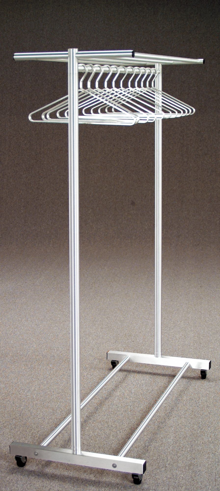 GLARO SINGLE SIDED MOBILE COAT RCK,48 IN,SATIN Coat Racks WWG9WJ49 7244SA Grainger, Canada