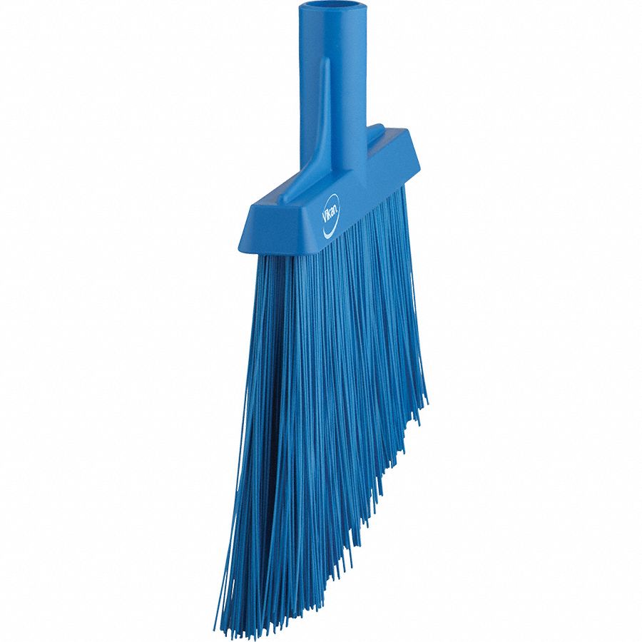 VIKAN Angle Broom Head Threaded, European, 11 3/4 in Sweep Face, PET