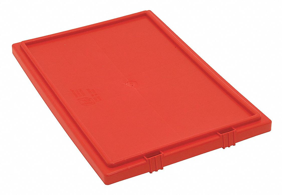 QUANTUM STORAGE SYSTEMS, 17 7/8 in x 12 3/8 in, Red, Lid 9WXE2