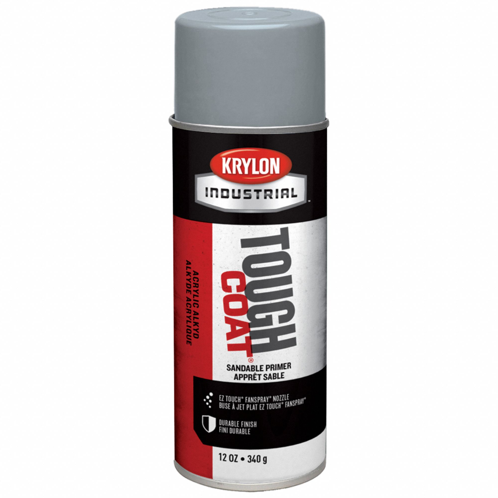 KRYLON INDUSTRIAL Spray Primer Exterior/Interior, Sandable Spray