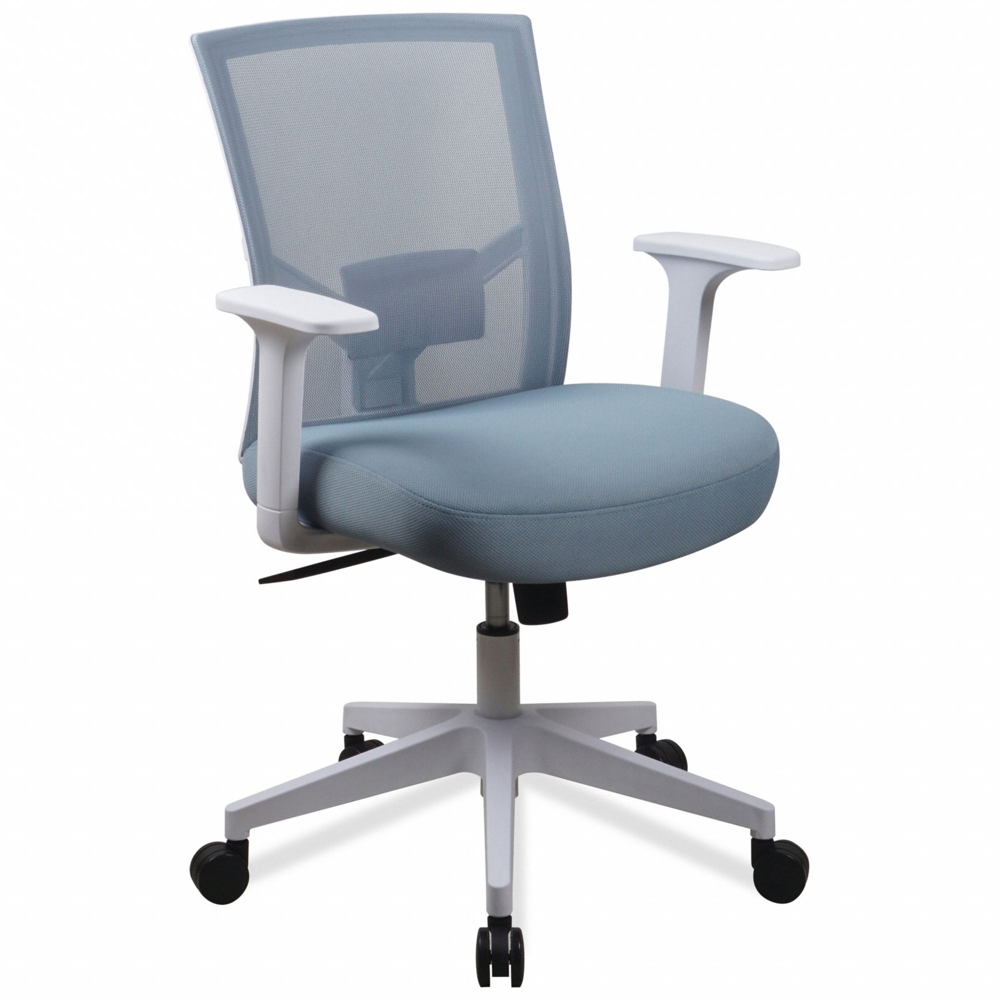 ALERA, Fixed Arm, Light Blue, Office Chair 801AH5ALEWS42B77 Grainger