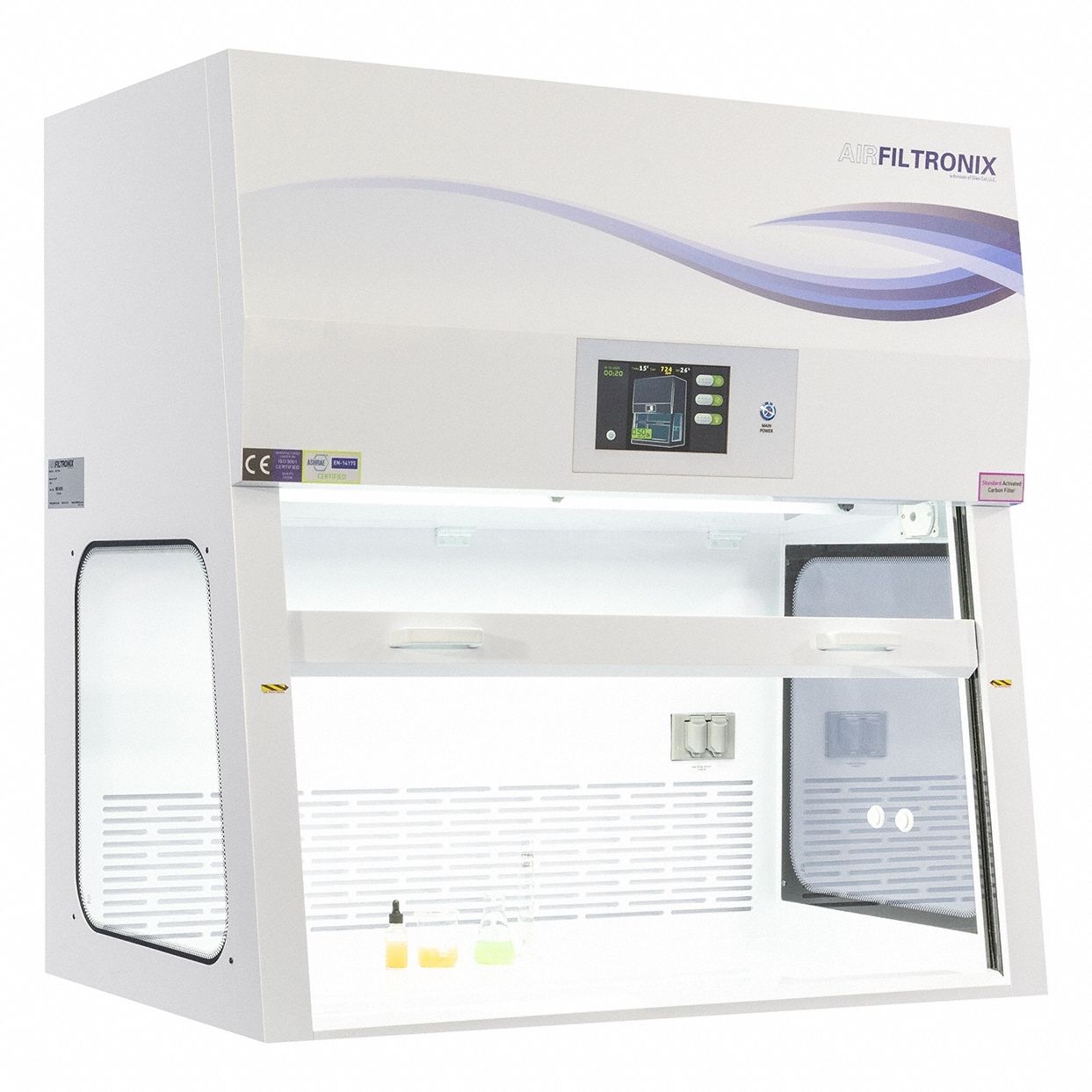 AIRFILTRONIX, AP, 47 1/4 in Overall Wd, Ductless Fume Hoods 820T49200T AP48 Grainger