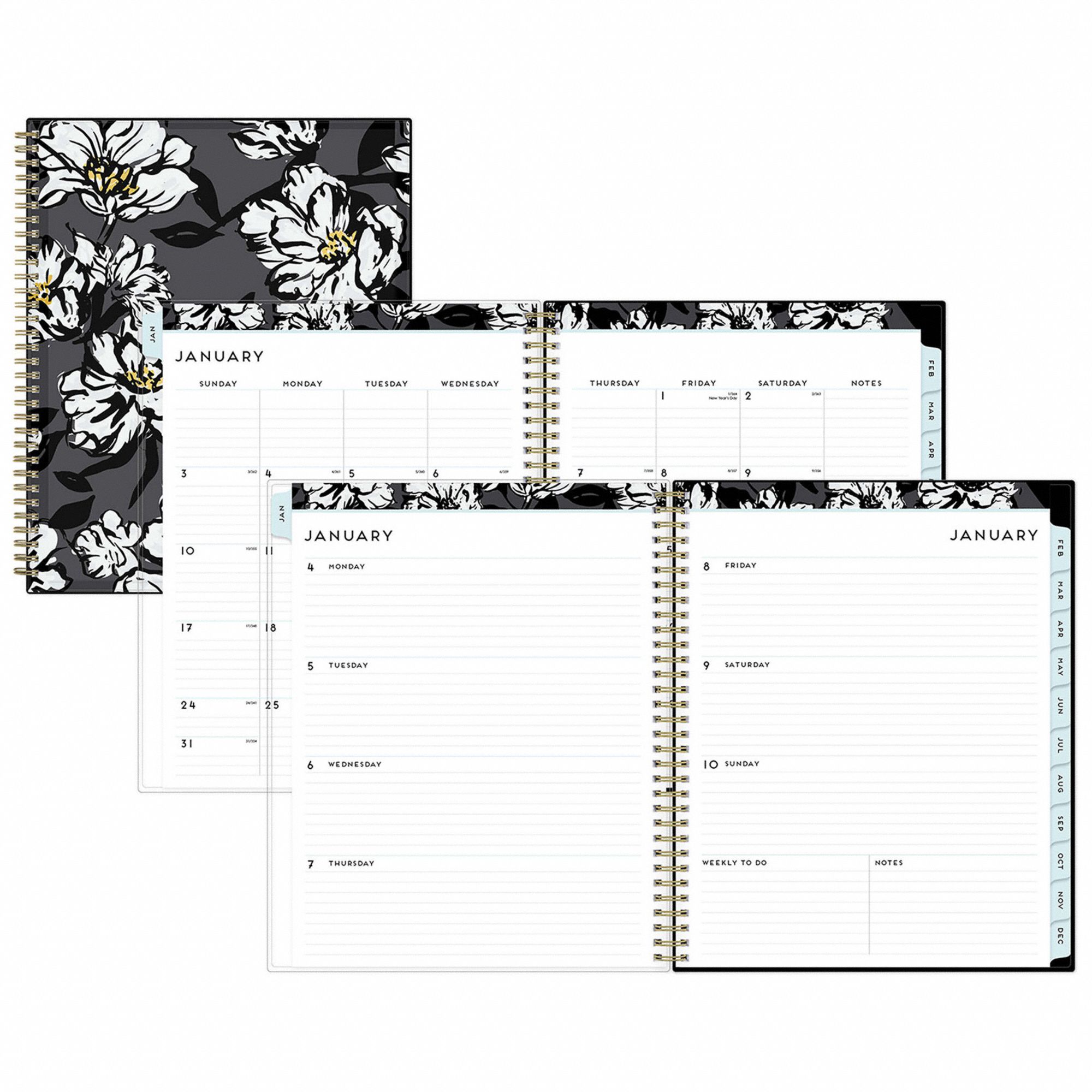 BLUE SKY, 81/2 x 11 in Sheet Size, Weekly, Monthly, Planner 798A96