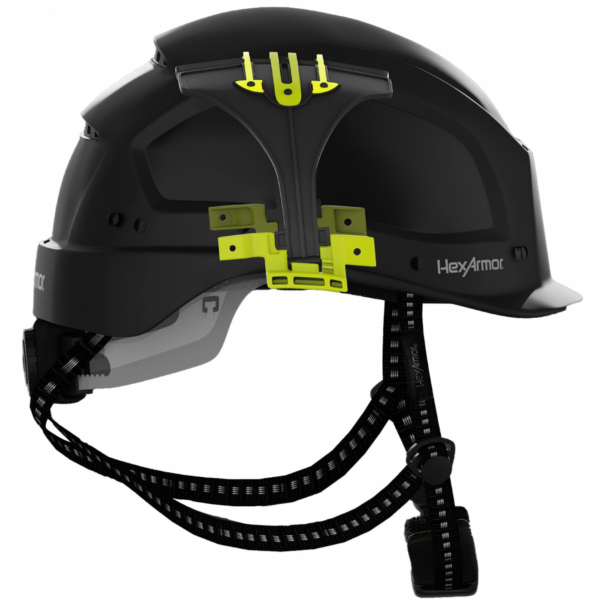 HEXARMOR Helmet, Suspension Helmet,Black, Class C, Type 1 ANSI