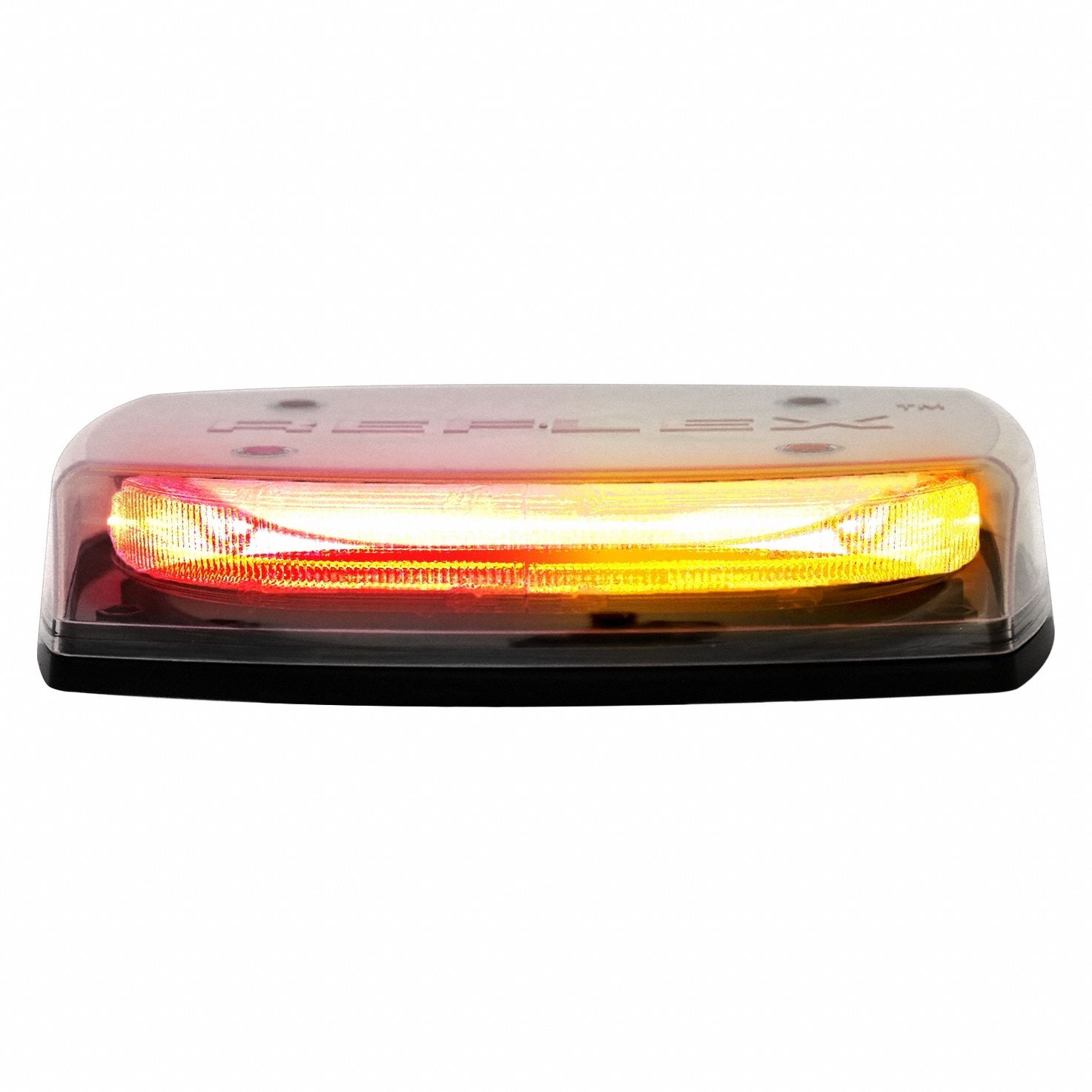 CODE 3, Emergency Vehicle Mini Light Bar, Amber/Red, Mini Light Bar