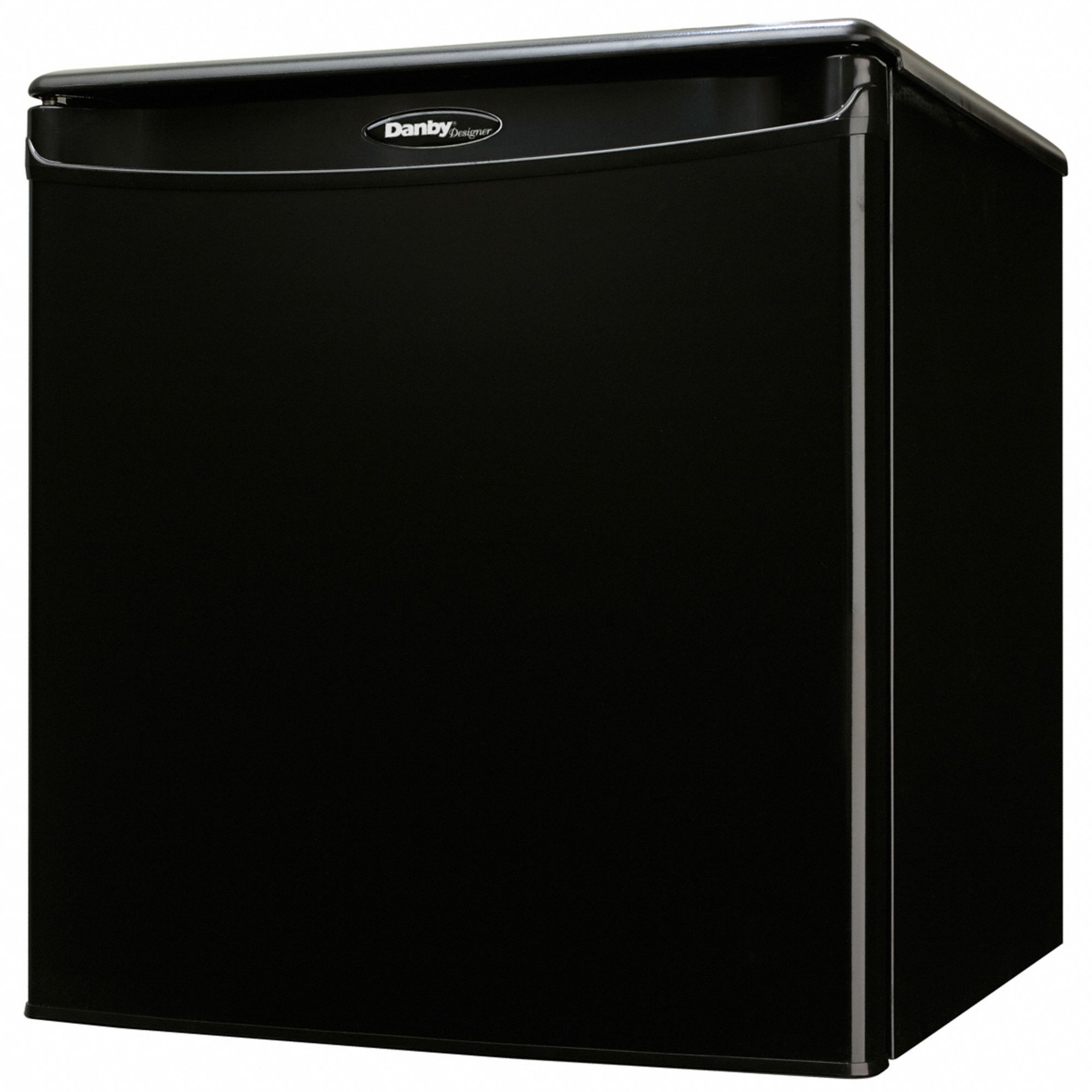 DANBY Mini Refrigerator Black, 1.7 cu ft Total Capacity, 3 Shelves