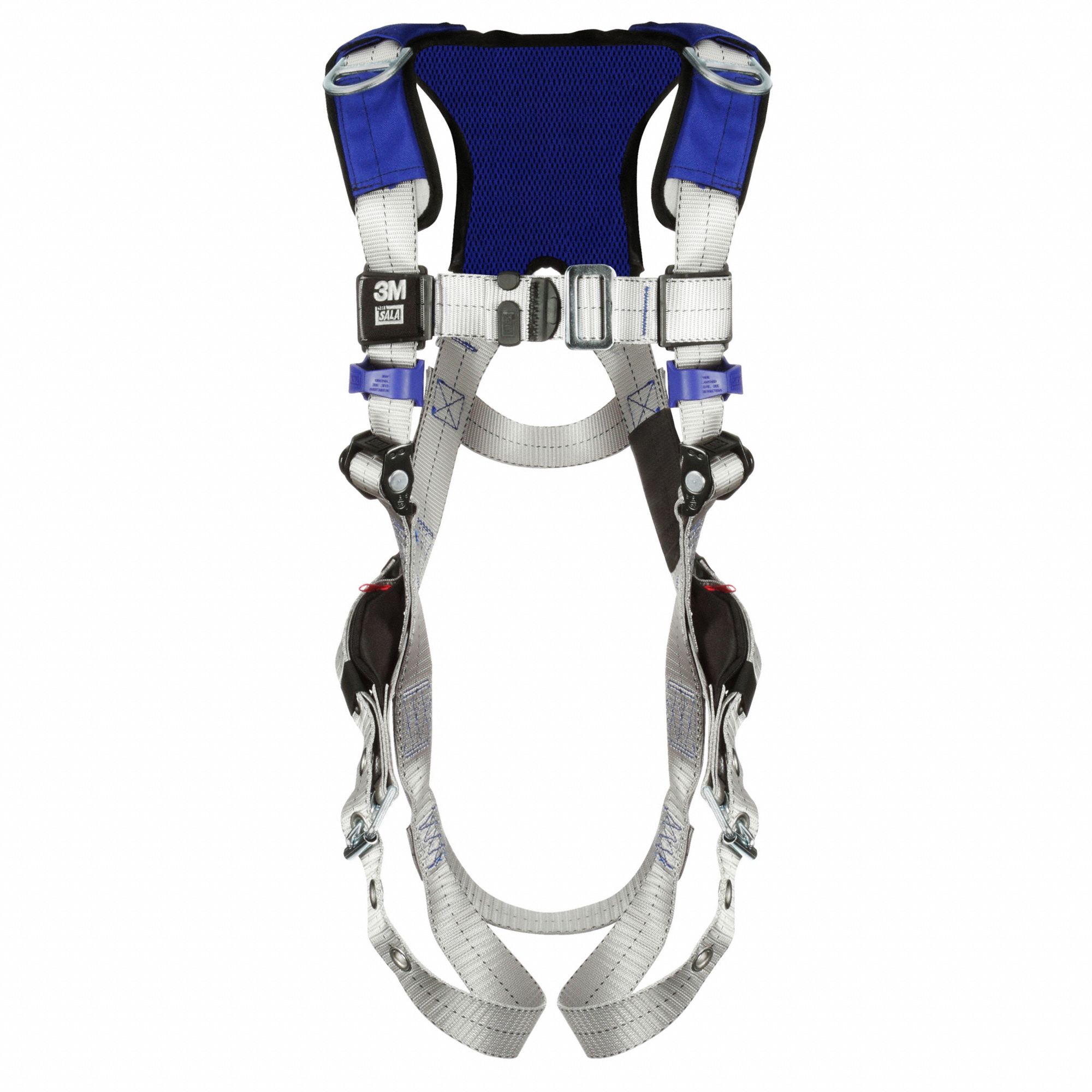 3M DBISALA Harness Confined Space, Vest Harness, Back/Shoulder, Steel