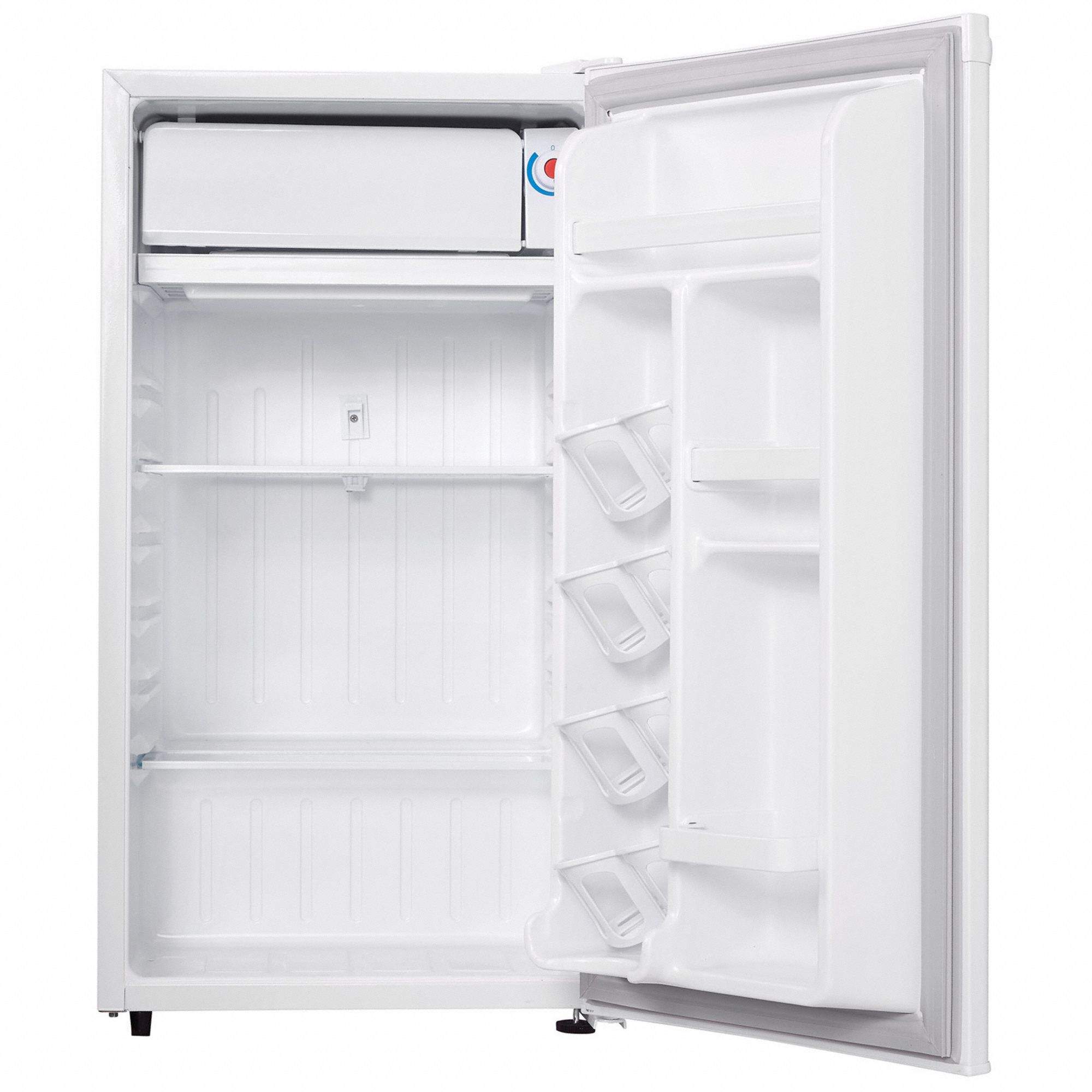 DANBY Mini Refrigerator with Freezer Section White, 3.2 cu ft Total