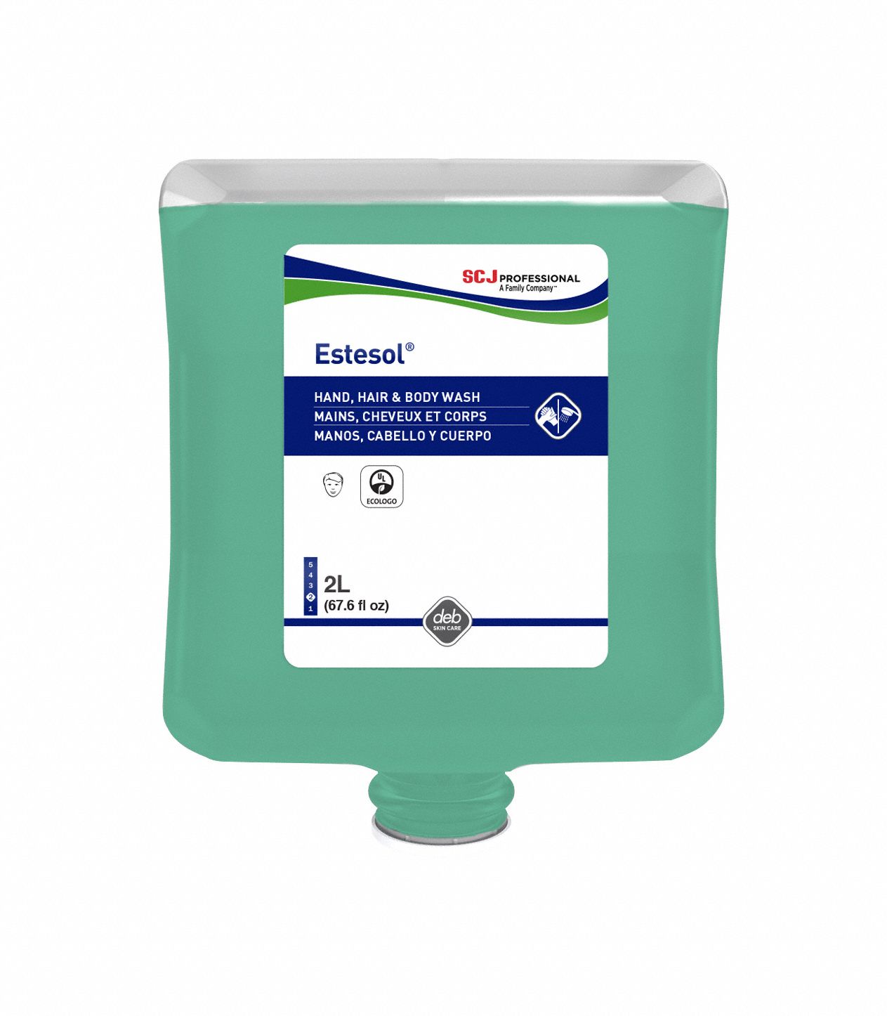 ESTESOL HAND,HAIR,BODY WASH 4X2L Shampoo, Conditioner, and Body Wash