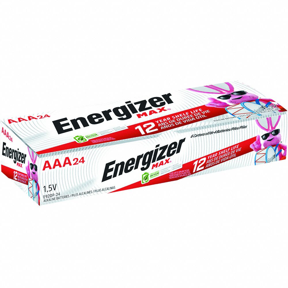 AAA, Premium, Battery 55VR90E92 Grainger