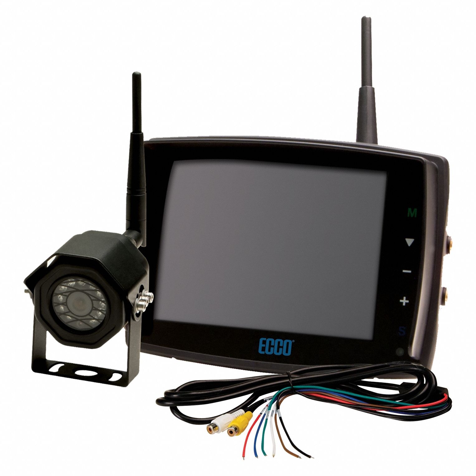 ECCO, Backup Cameras/Backup & Dash Camera Kits, Rear View Camera Kit 49KD66EC5605WK Grainger