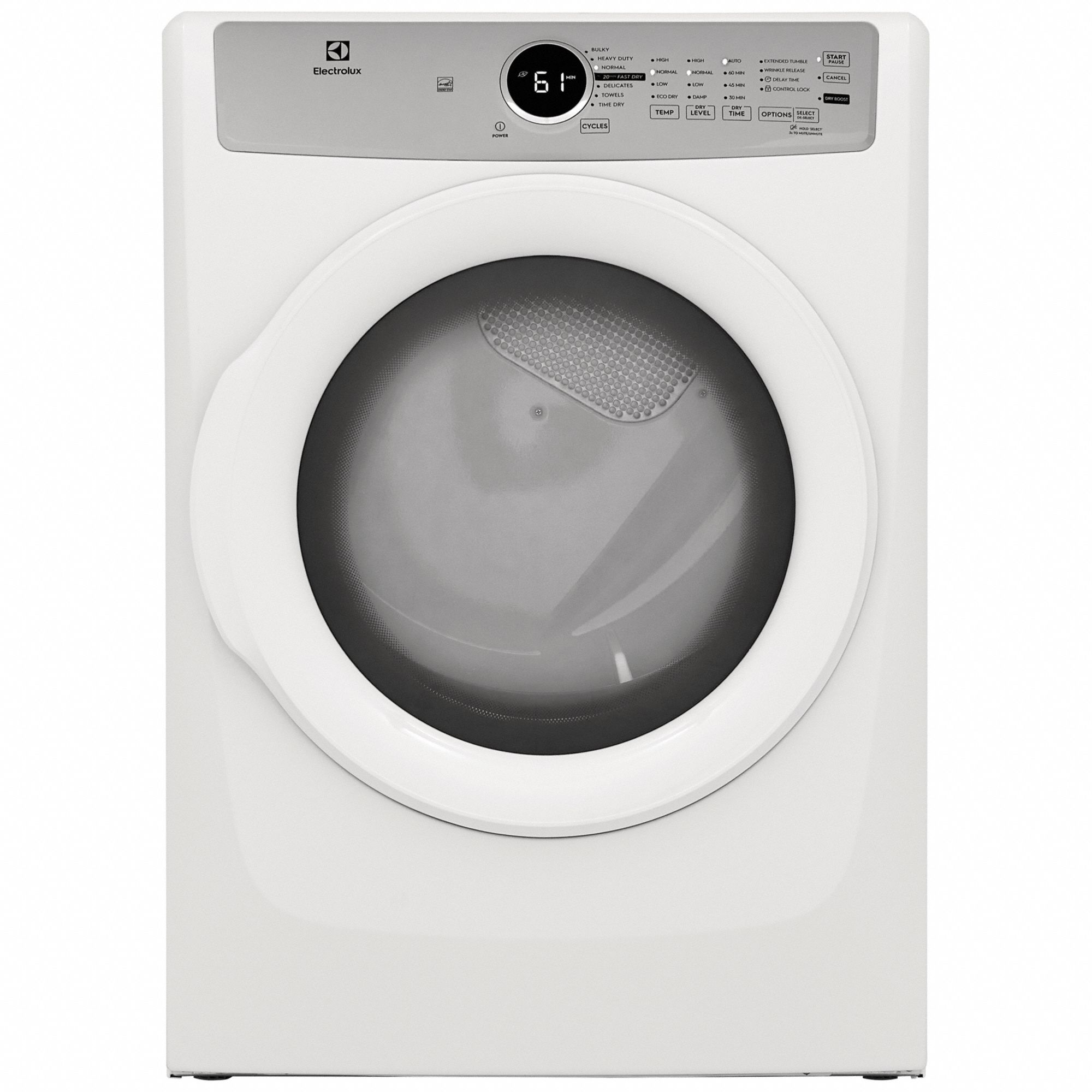 FRIGIDAIRE, Electric, White, Dryer 796L50ELFE7337AW Grainger