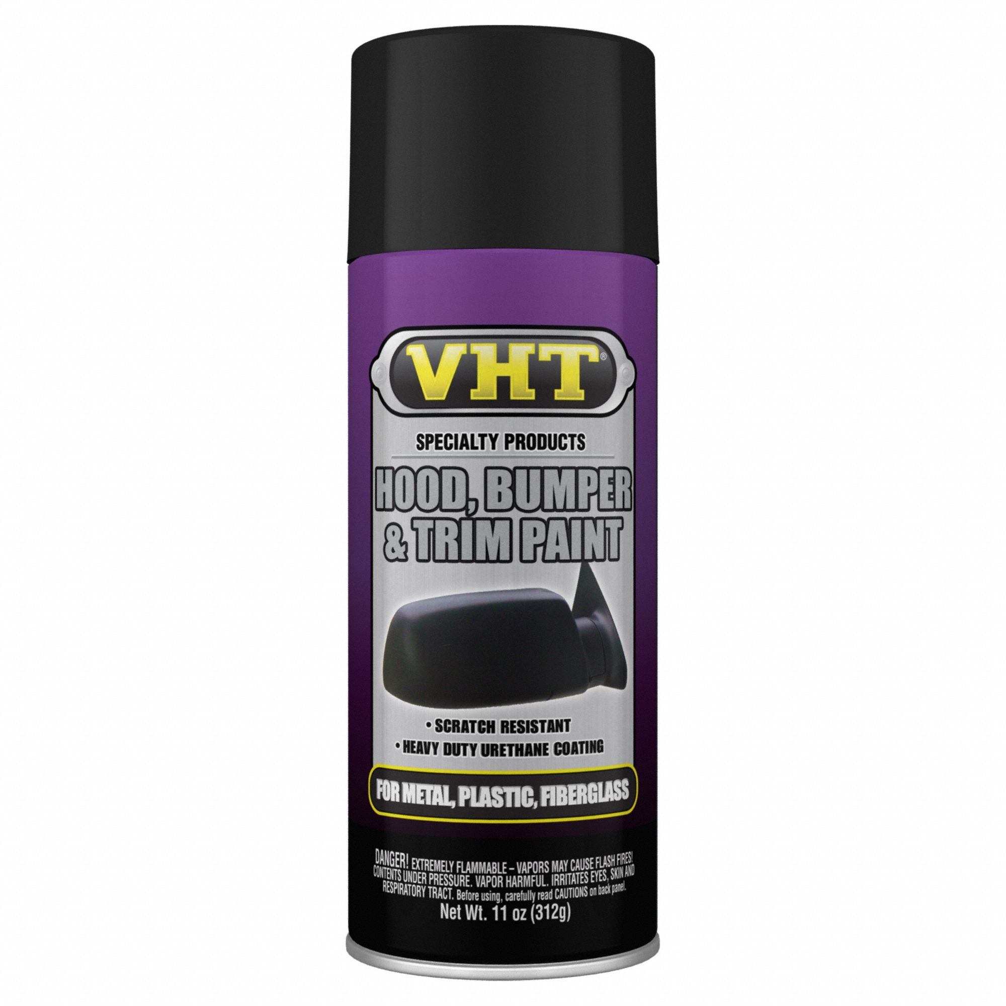 VHT, Black, Aluminum/Fiberglass/Metal/Plastic, Automotive Paint