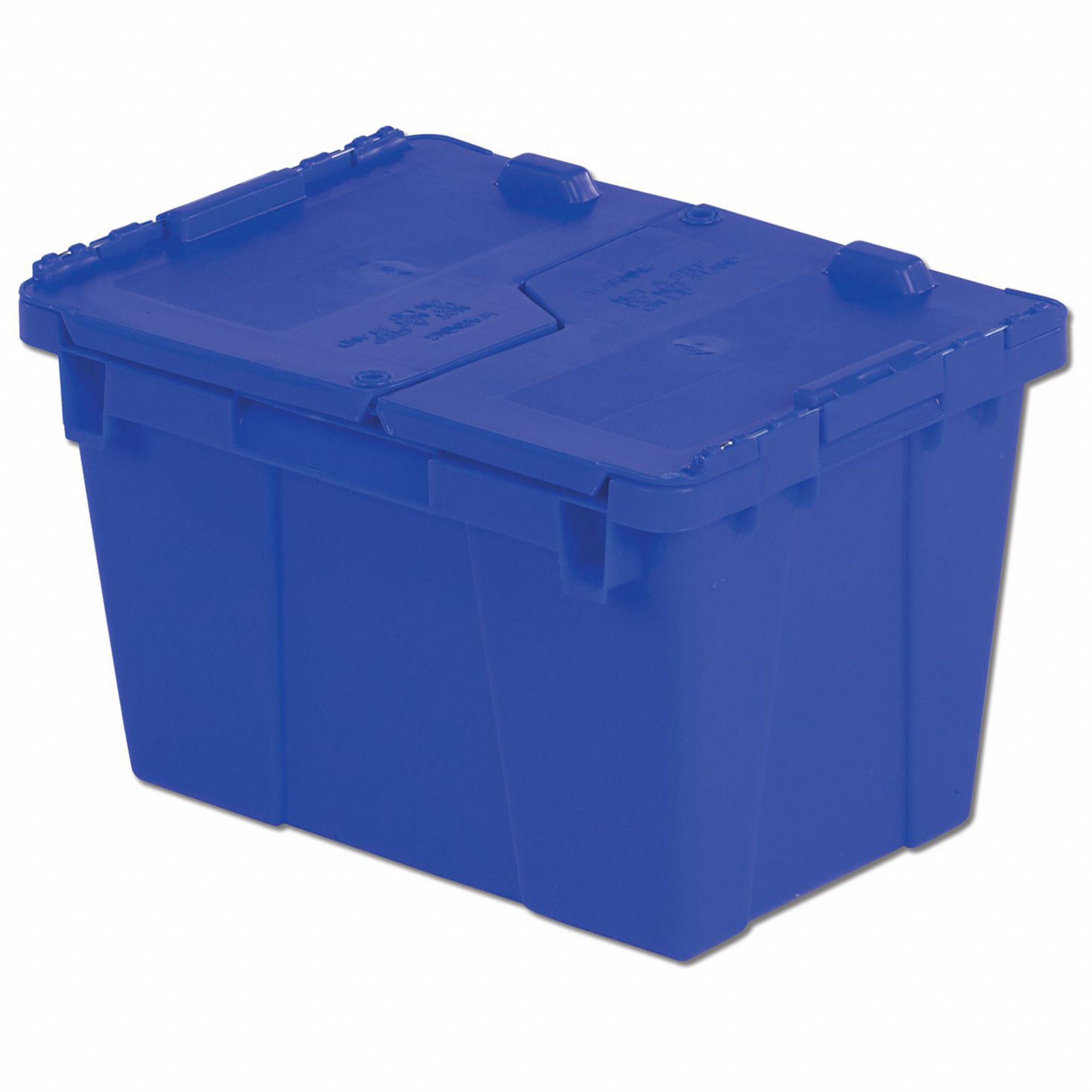 ORBIS, 4.5 gal, 15 1/4 in x 10 7/8 in x 9 7/8 in, Attached Lid