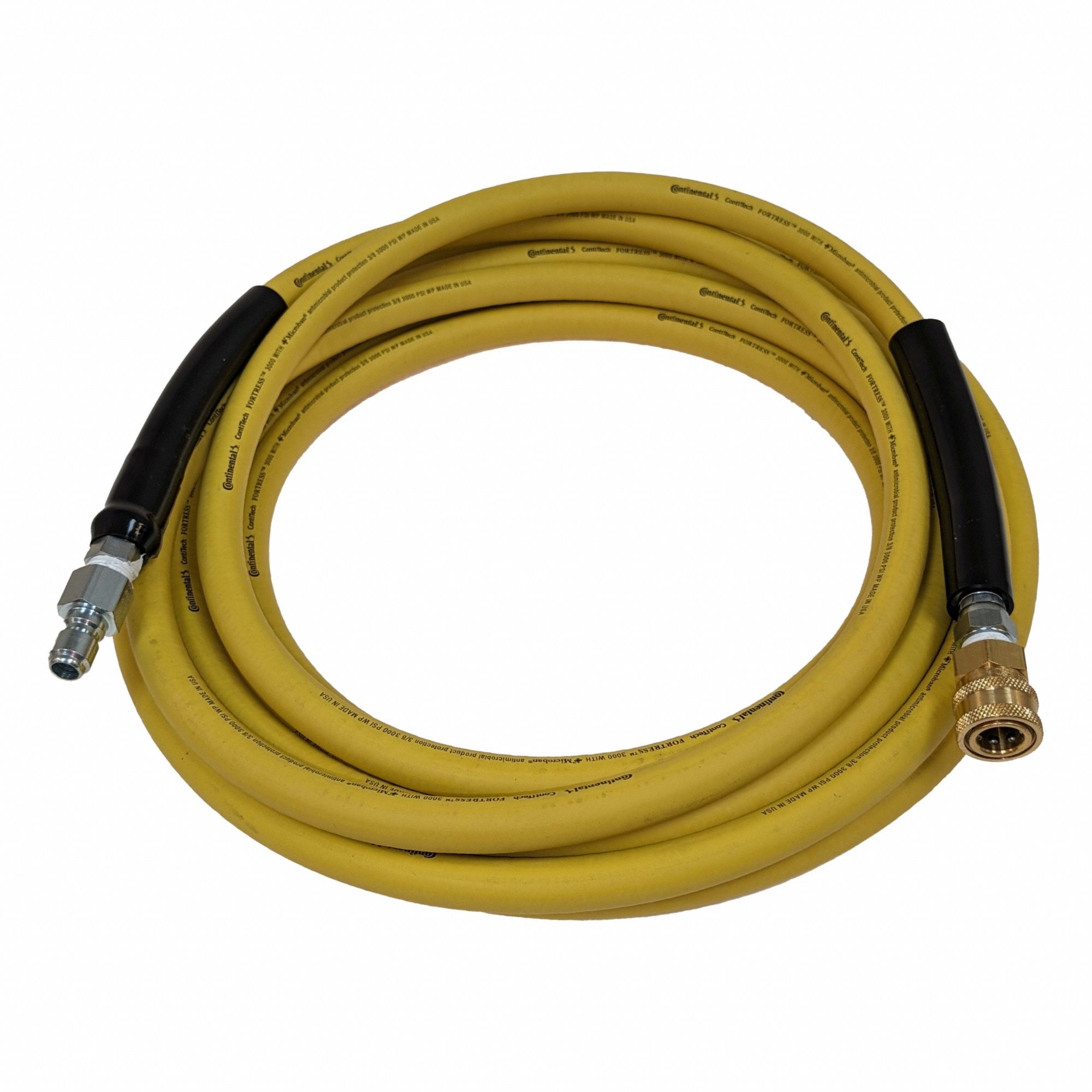 3/8 in ID, 75 ft Lg, Pressure Washer Hose 823EX9FR3K03875QC Grainger