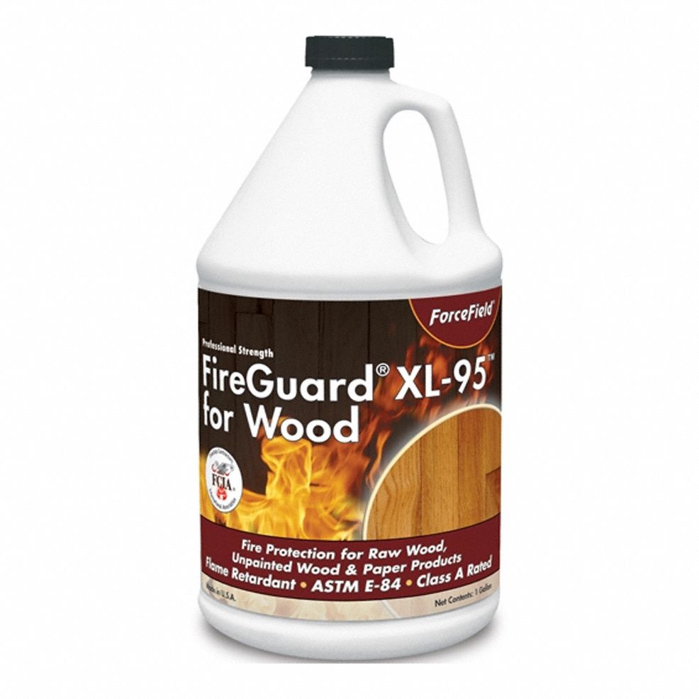 FIREGUARD, Fire Retardant, Wood, Flame Retardant Coating 45EK79C FG