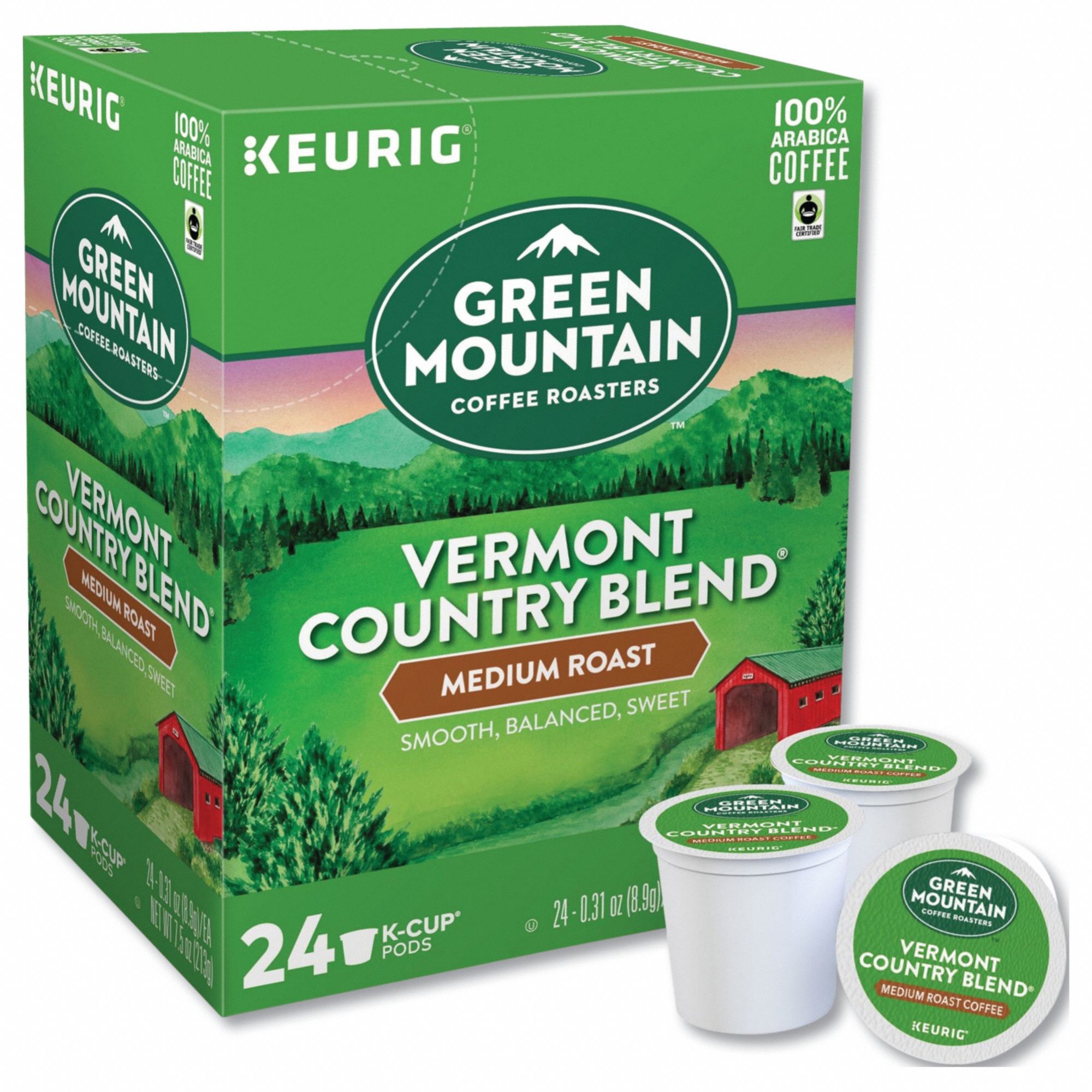 GREEN MOUNTAIN COFFEE, Vermont Country Blend, Pod Beverage Pack, Coffee