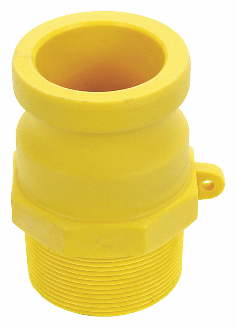 GREENLINE HOSE & FITTINGS PART F CAMLOCK, MALE, 100 PSI, 1" NPT, NYLON