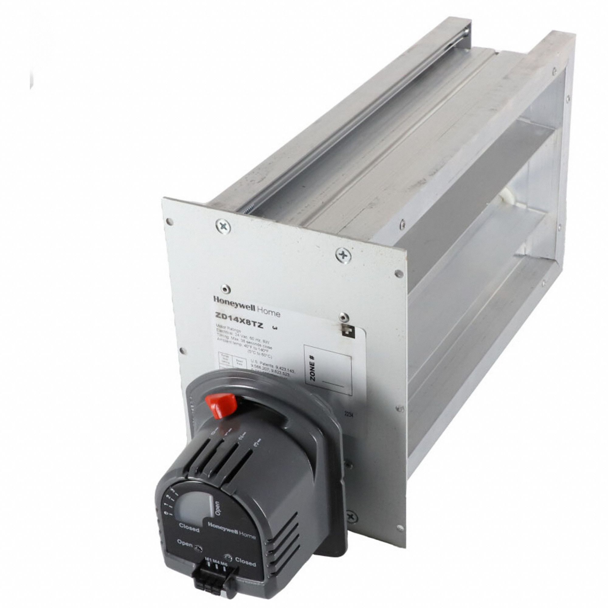 PARALLEL BLADE ZONE DAMPER,14X8,TRUEZONE - Grainger