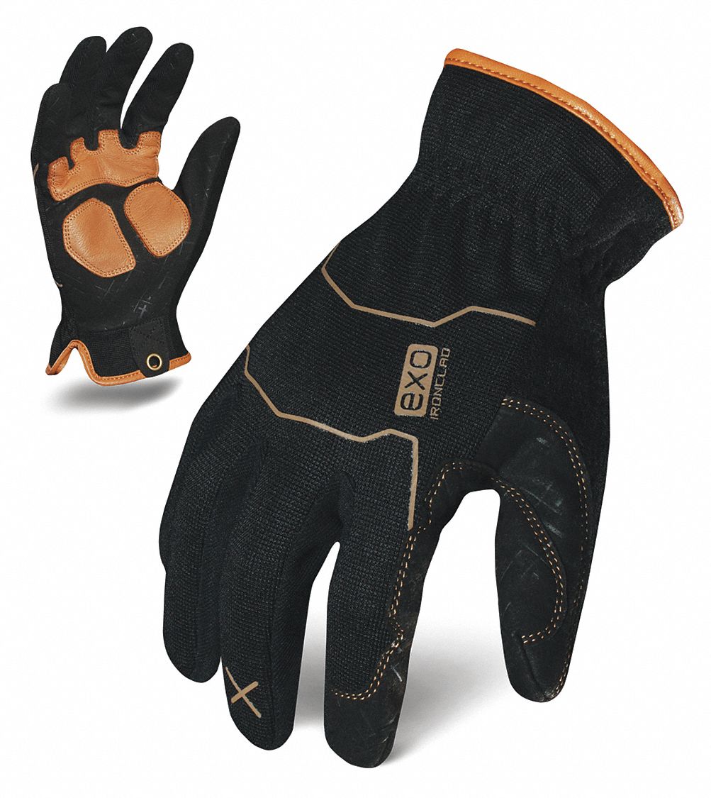 IRONCLAD Mechanics Gloves, XL, Mechanics, 1 PR 45VL06EXOMULR05XL