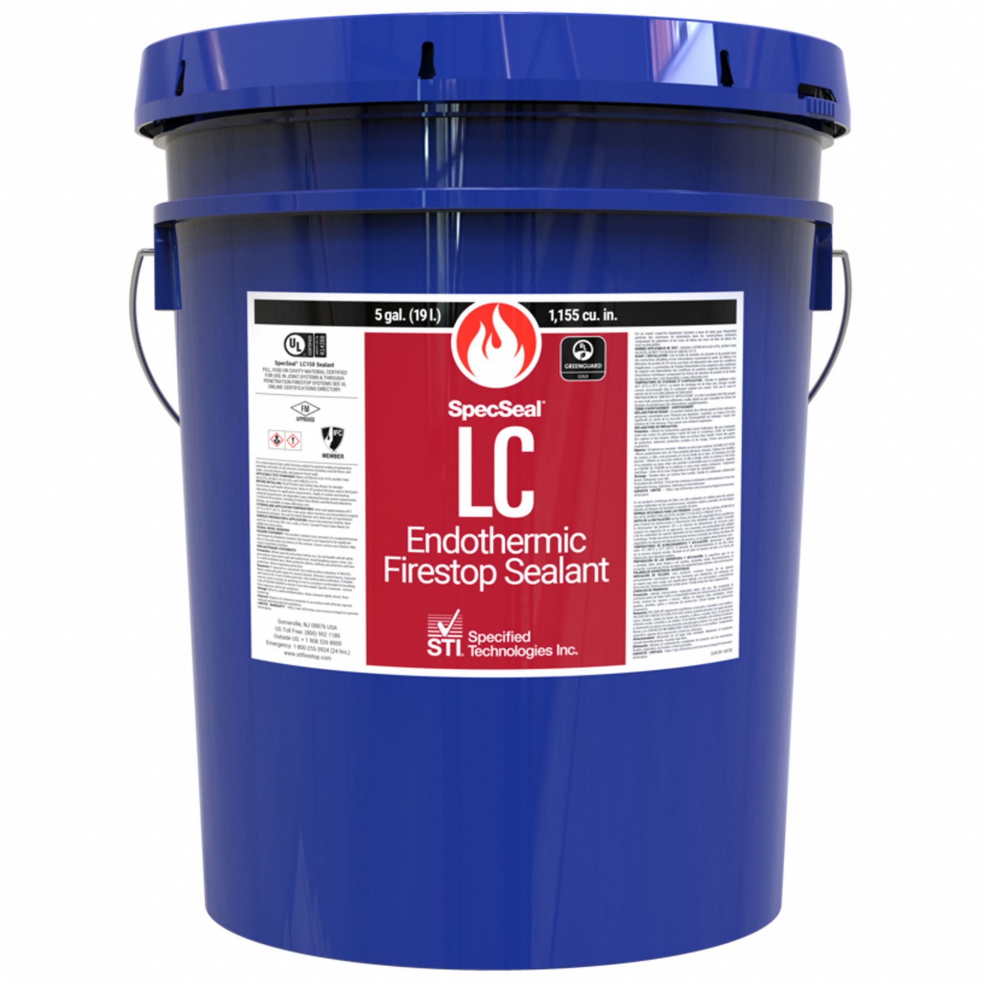 SPECSEAL, Caulk, Red, Fire Barrier Sealant 12Z614LC155 Grainger