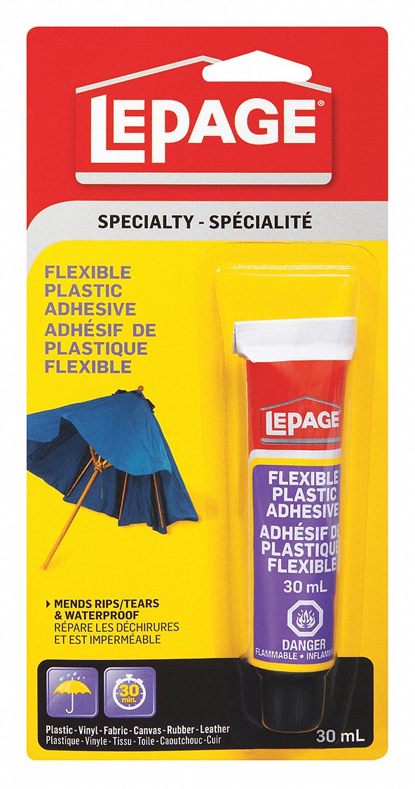 LEPAGE GLUE FLEXIBLE PLASTIC 30ML Construction Adhesives LPG393915