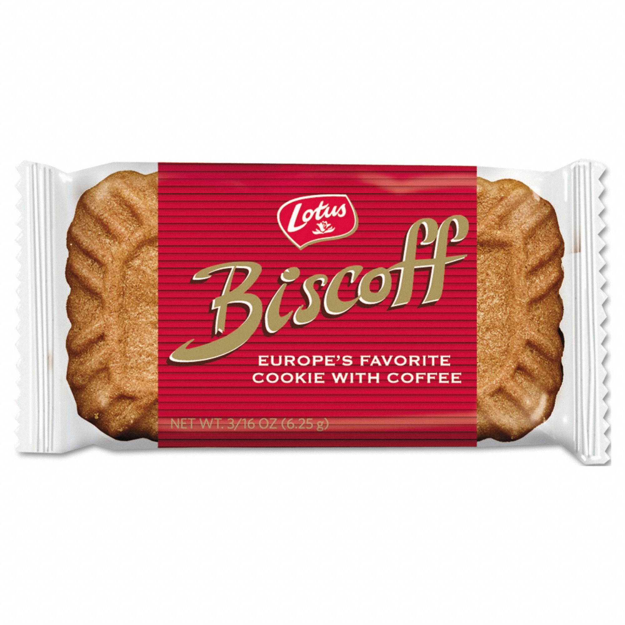 BISCOFF, Carmel, 0.22 oz Item Size, Biscoff Cookies 43PW81456268