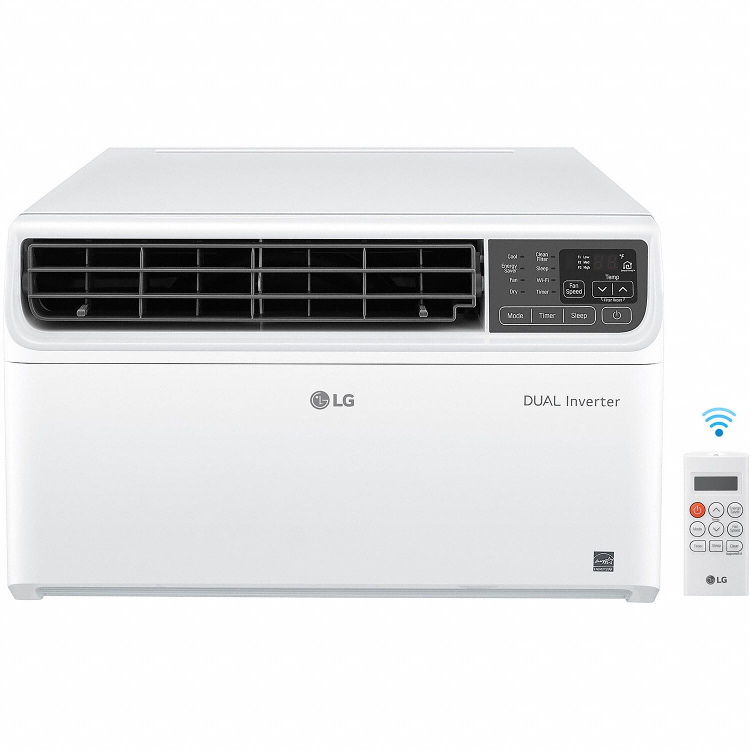 LG, 6,000 BtuH, 250 sq ft, Window Air Conditioner - 822VL2|LW6023IVSM