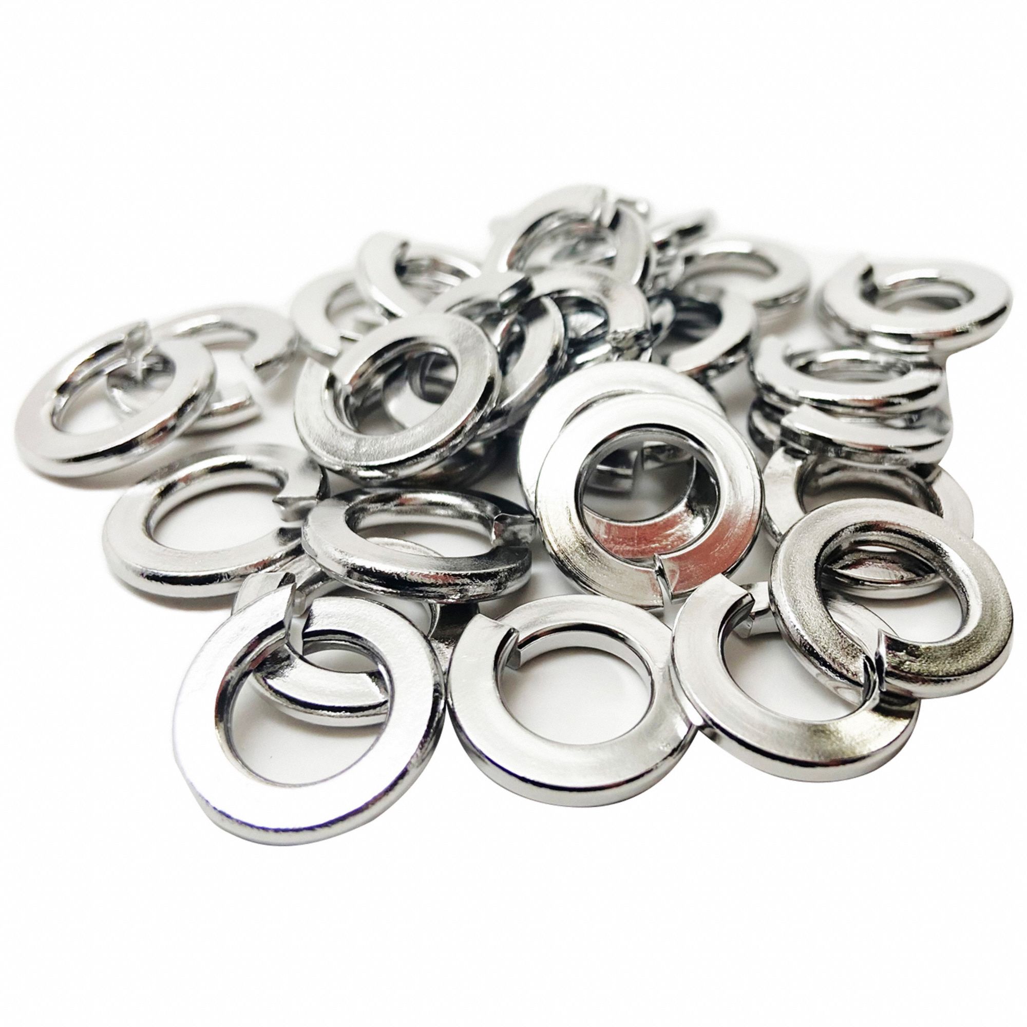 FOREVERBOLT Split Lock Washer For Screw Size 5/16 in, Split Lock