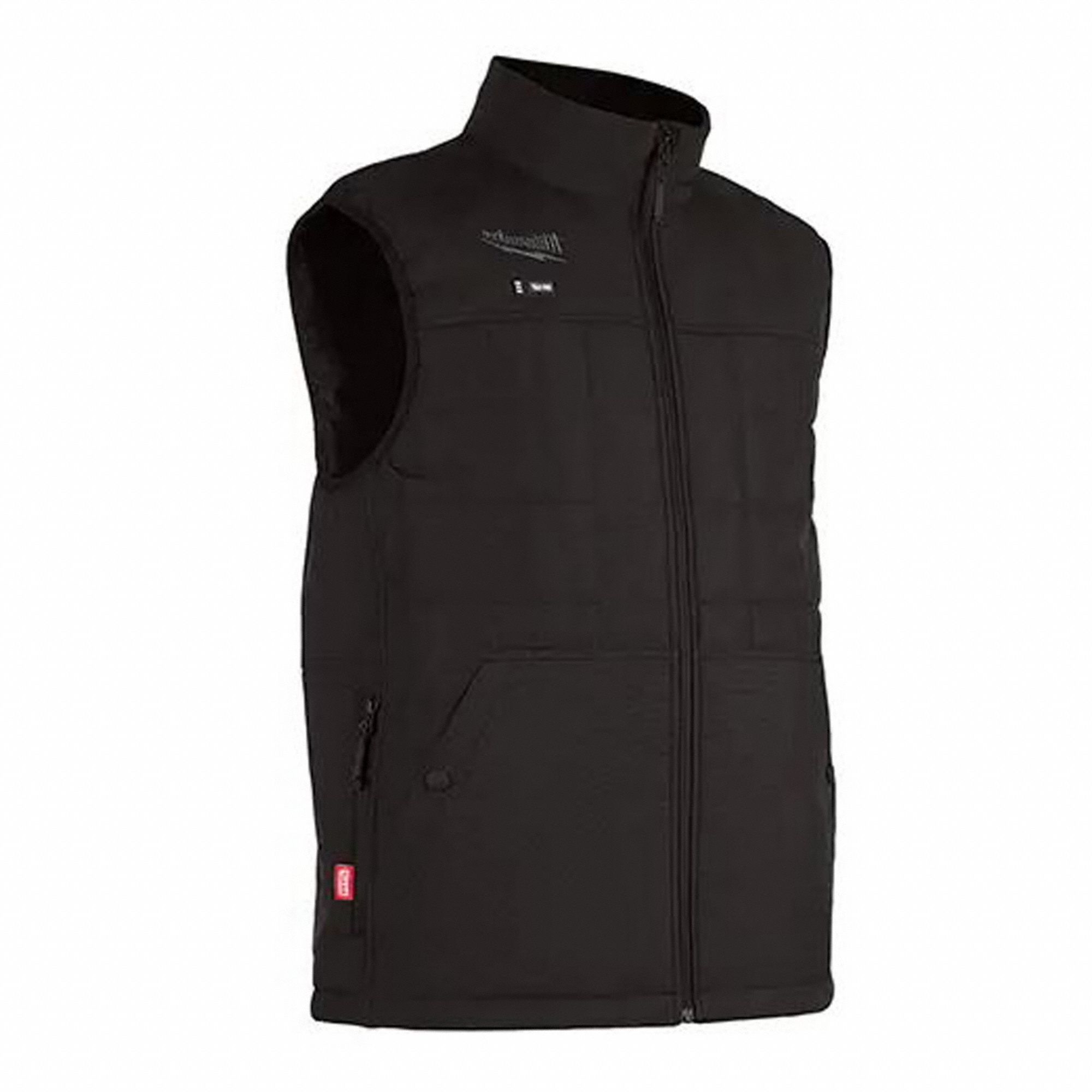 MILWAUKEE MEN'S HEATED VEST, BLACK, SIZE 2XL, POLYESTER, 2.02 LBS Electronically Heated
