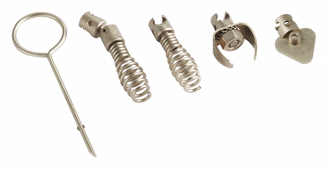 MILWAUKEE Drain Cleaning Tool Set, For Use With Drain Cleaning Machines