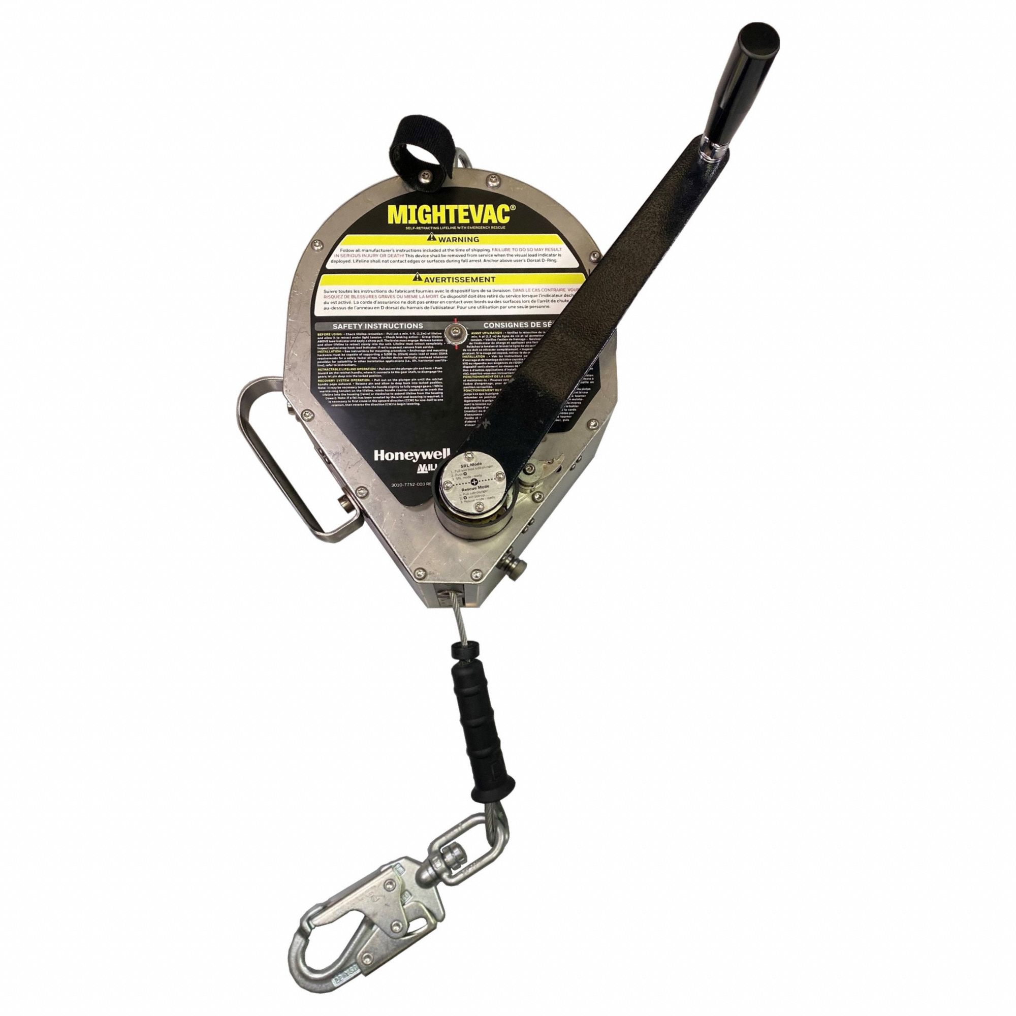 HONEYWELL MILLER, Steel Swivel Snap Hook Anchor, Harness Steel