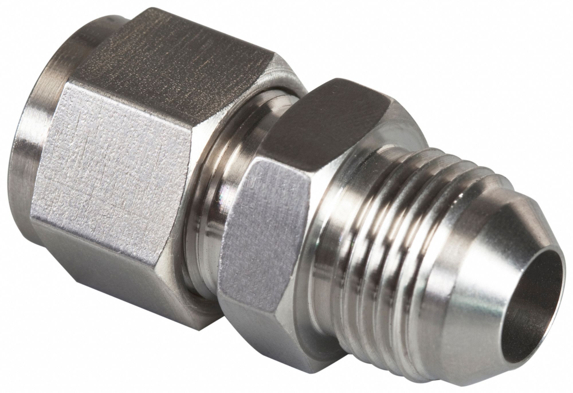 BRENNAN INDUSTRIES Instrumentation Fittings 316 Stainless Steel, Compression x MJIC, For 3/8 in