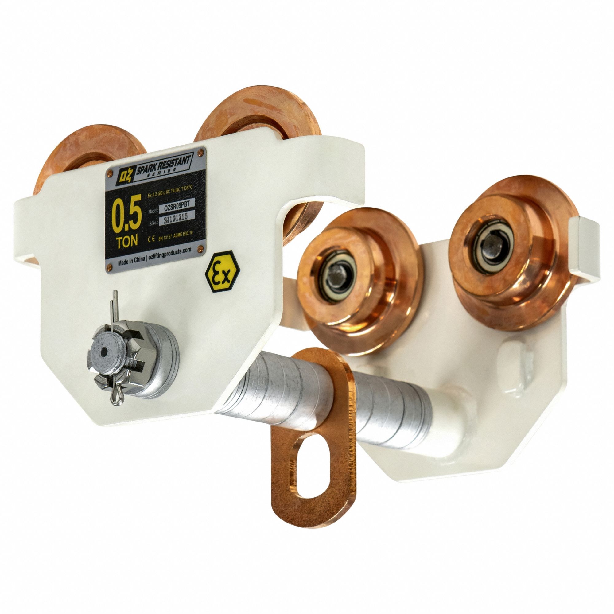 OZ LIFTING PRODUCTS, Push, 1,000 lb Max Hoist Load Capacity, Push Beam