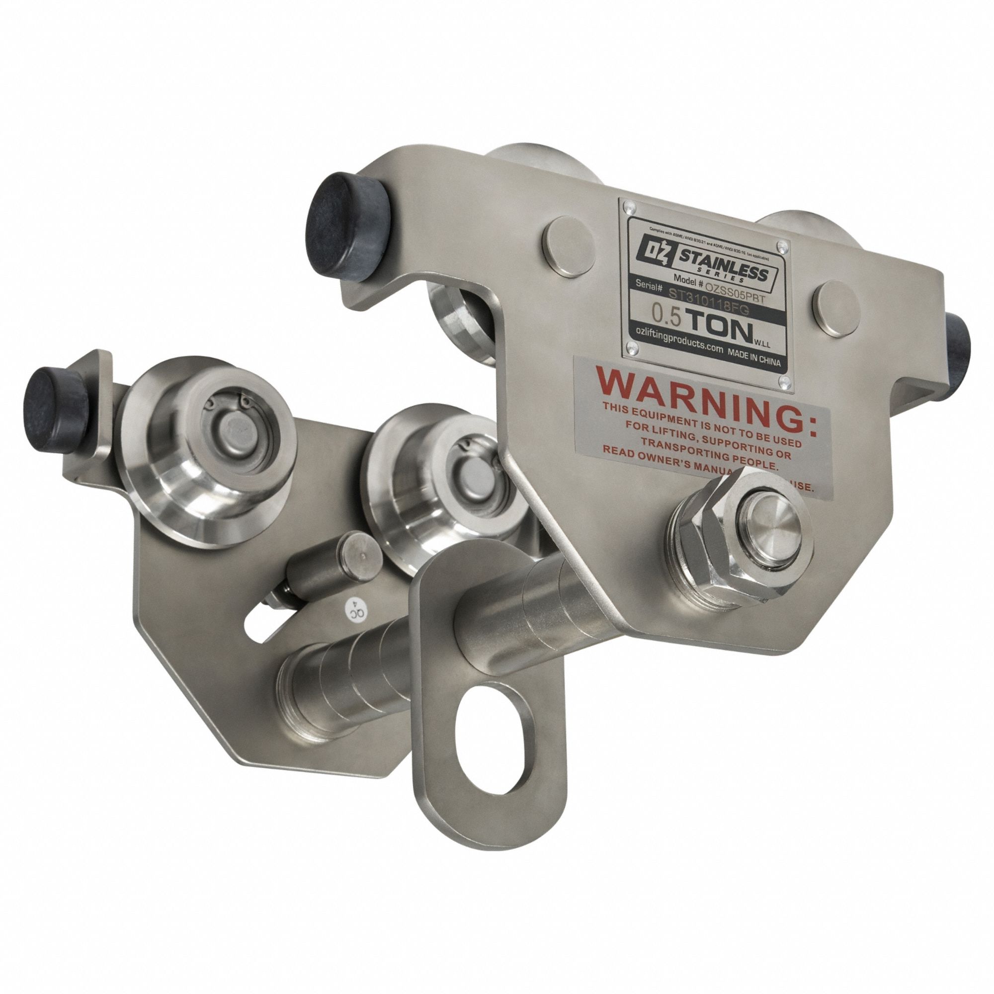 OZ LIFTING PRODUCTS, Push, 1,000 lb Max Hoist Load Capacity, Push Beam