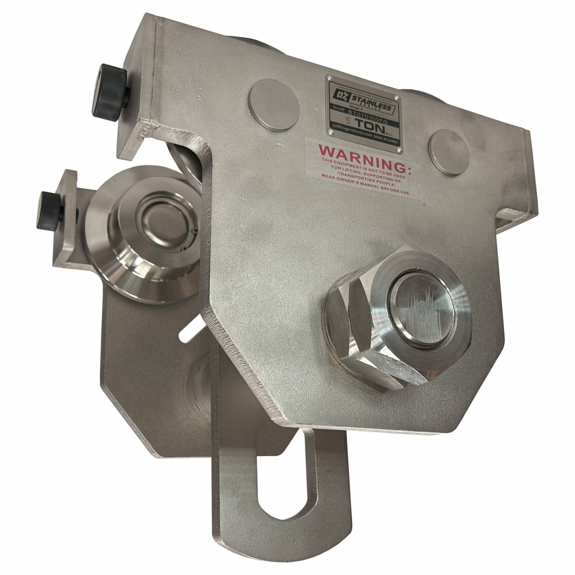 OZ LIFTING PRODUCTS, Push, 10,000 lb Max Hoist Load Capacity, Push Beam