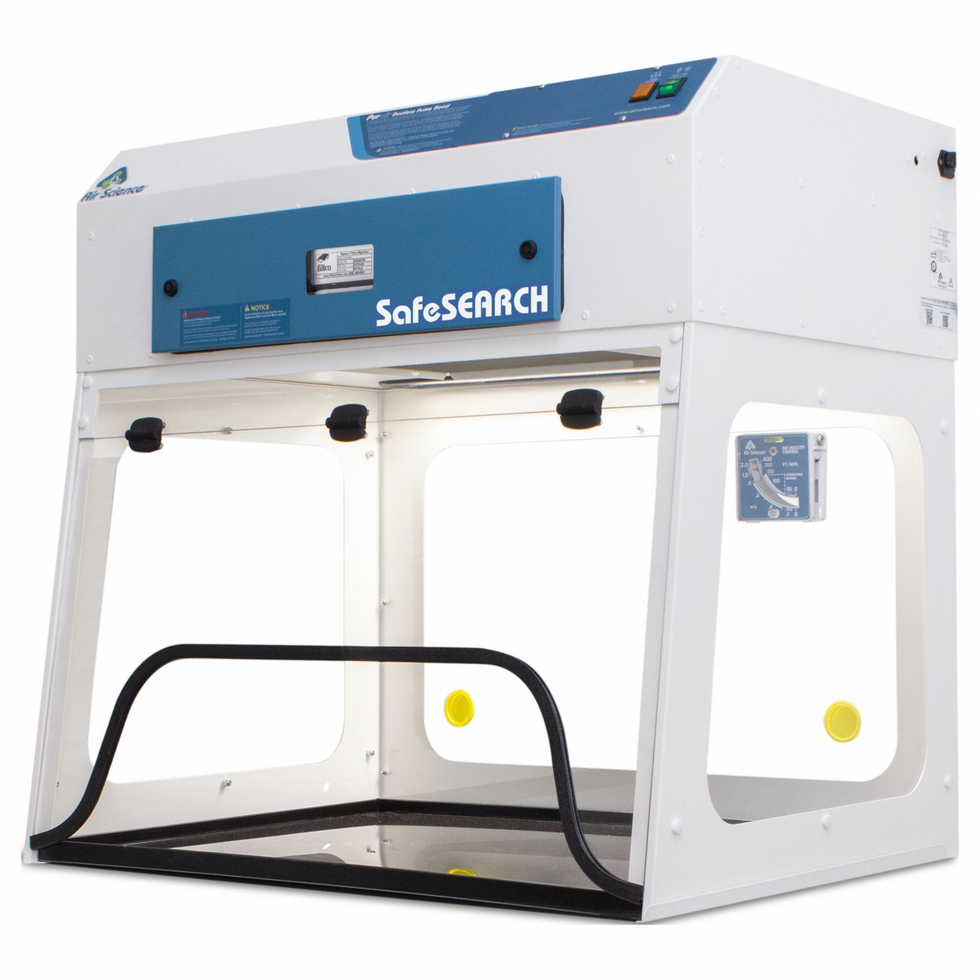 AIR SCIENCE, Purair SafeSEARCH, 36 in Overall Wd, Ductless Fume Hood 56LF33P536XT(SAFESEARCH
