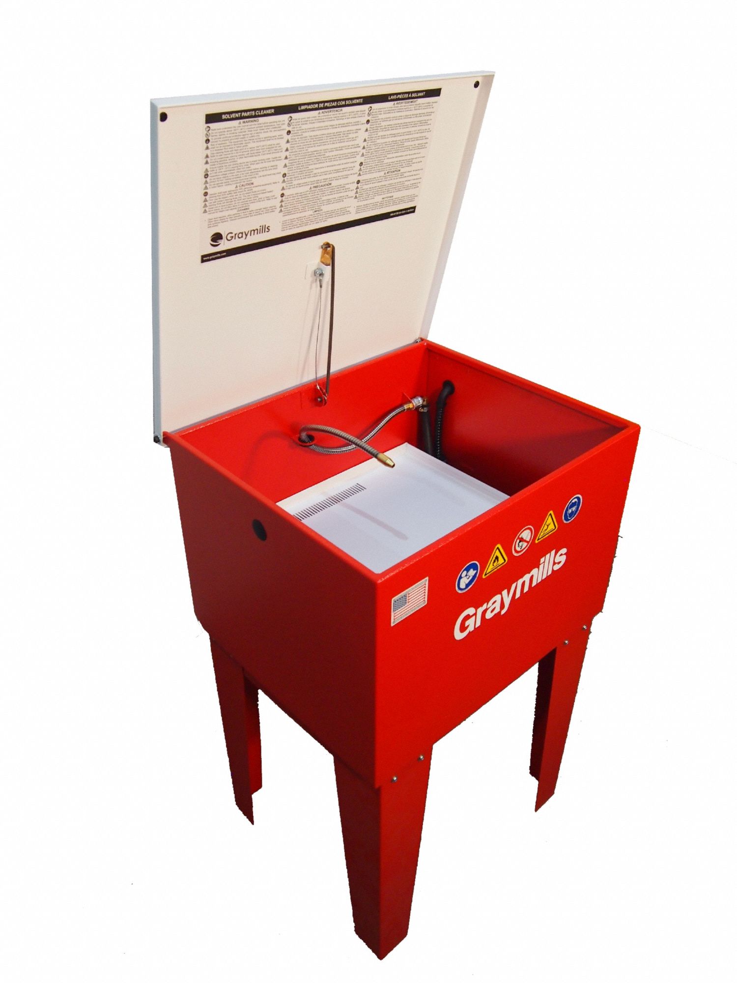 GRAYMILLS, For SolventBased Solution Base Type, Soak, Solvent Parts