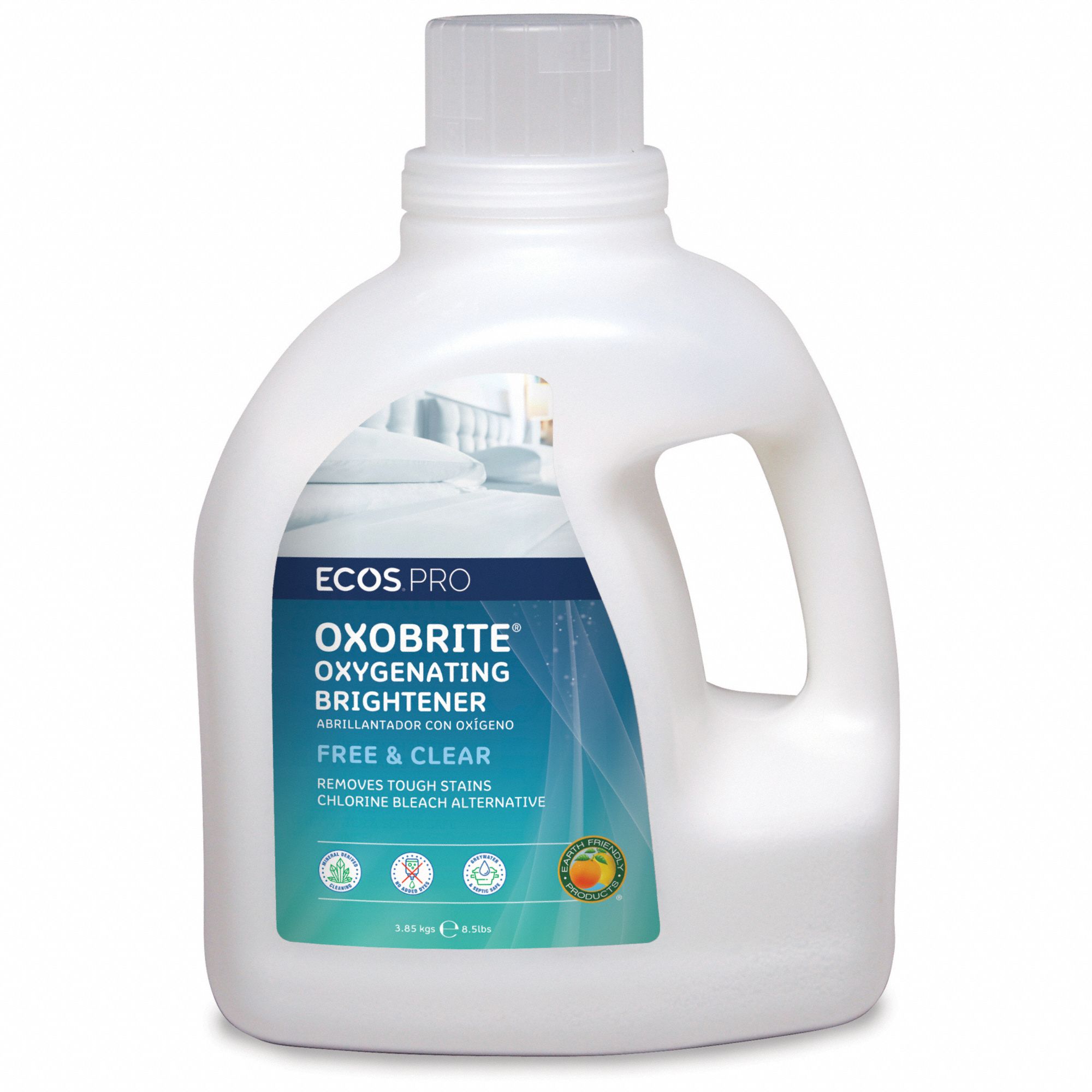 ECOS PRO, Jug, 8.5 lb, Laundry Whitener 800WM8PL9892/04 Grainger