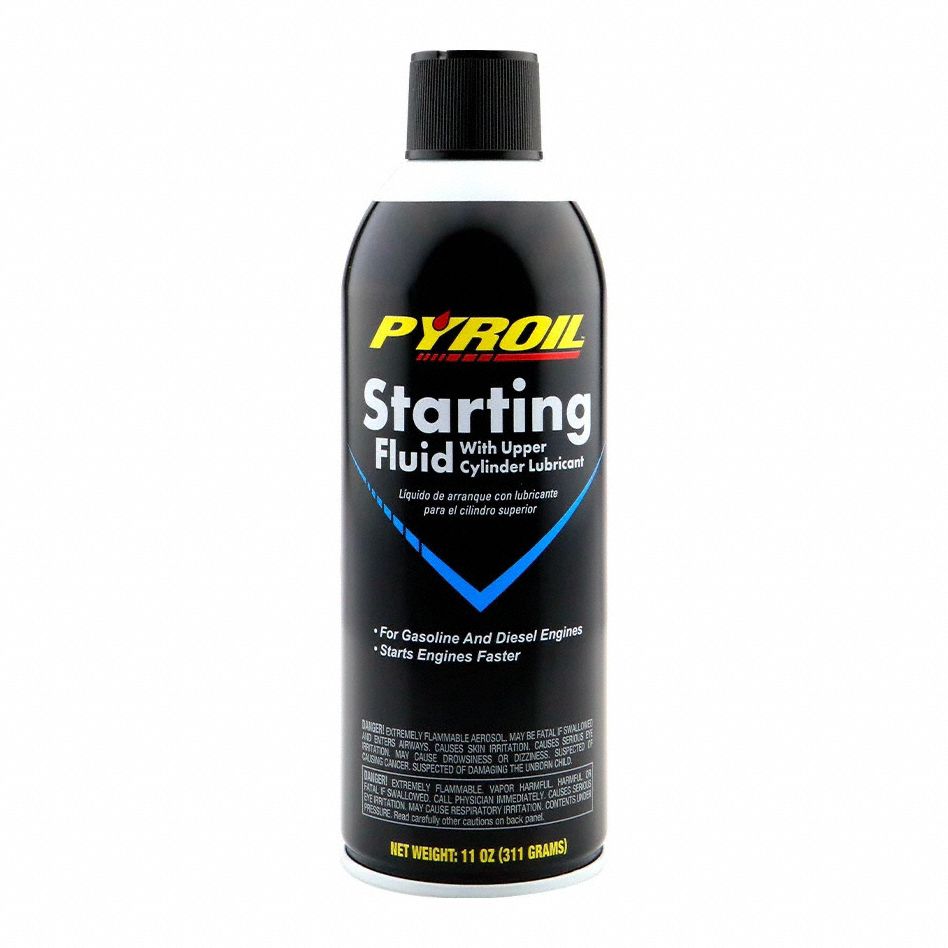 PYROIL, 11 oz Container Size, Diesel Engines/Gasoline Engines, Starting