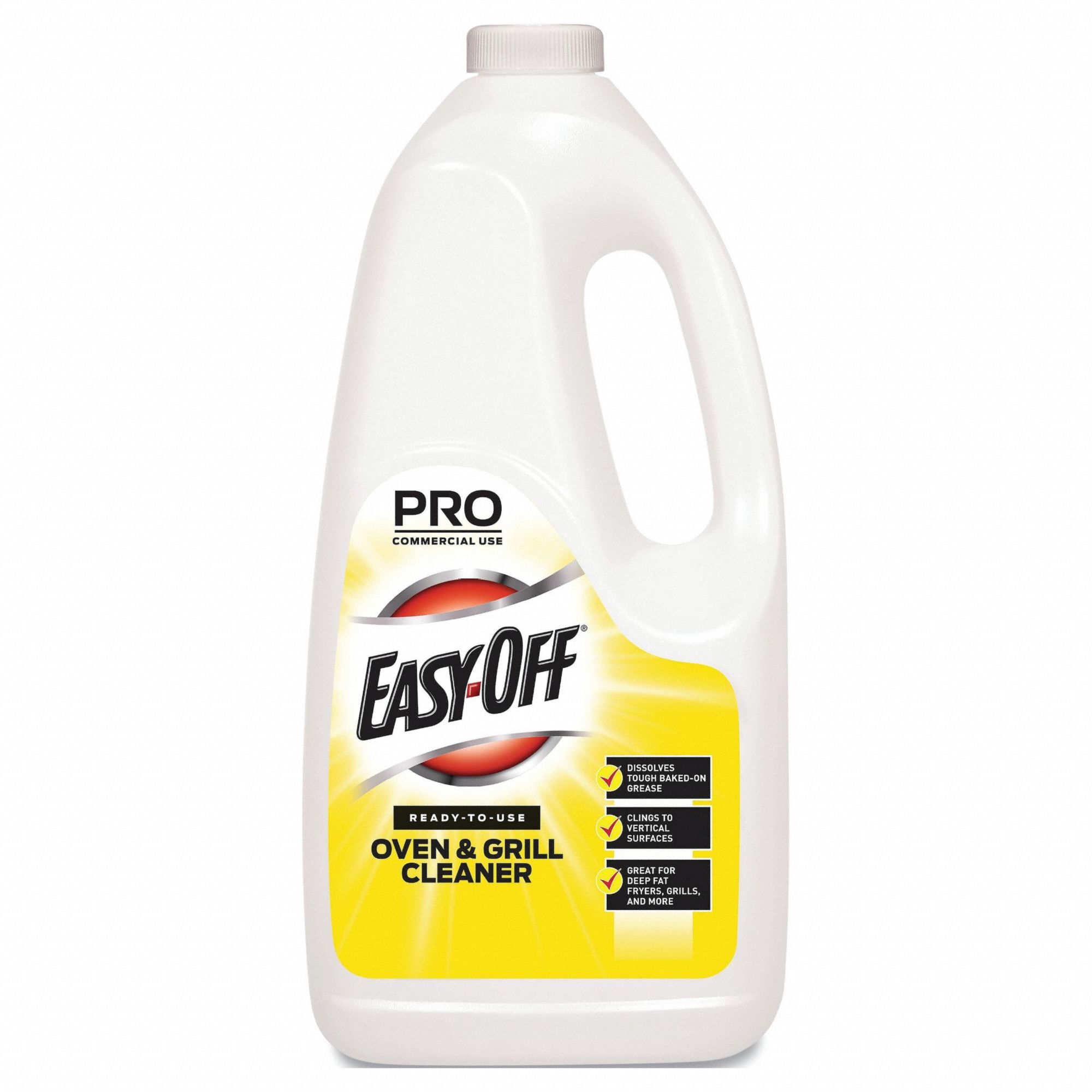 PROFESSIONAL EASYOFF, Jug, 64 oz, Oven Cleaner 22C519REC 80689