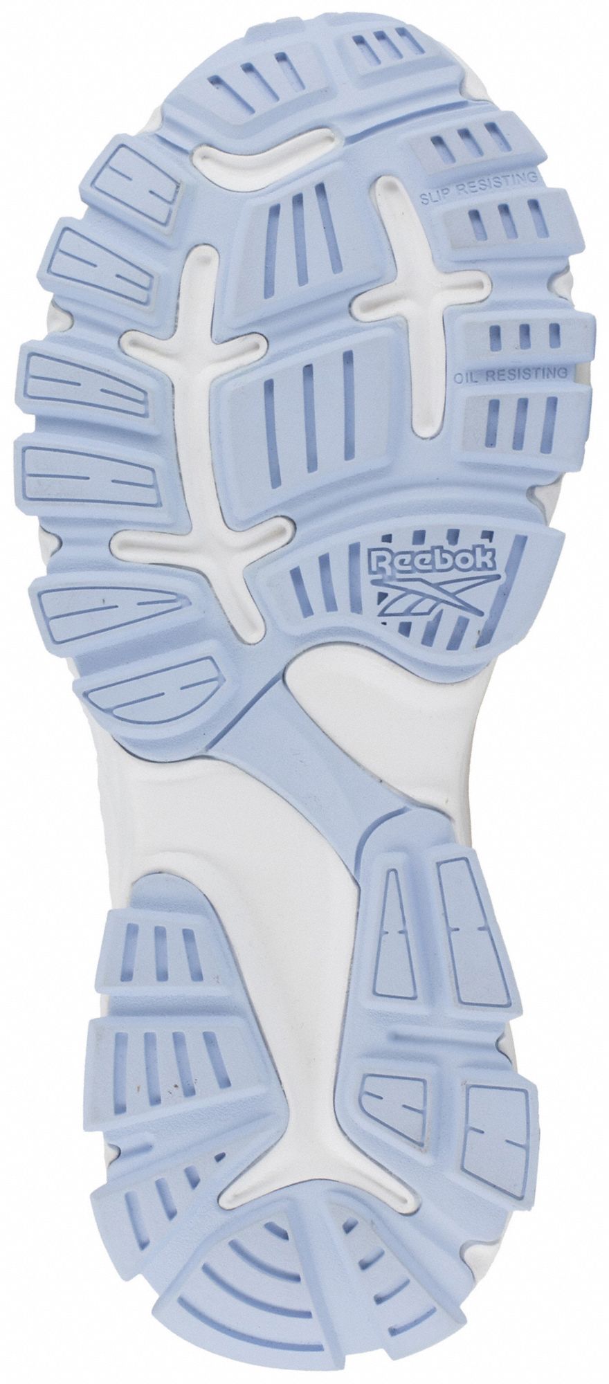 REEBOK Safety Footwear Electrical Hazard (EH)/Met Guard/Slip Resistant, W, 9 1/2 795FD8RB364