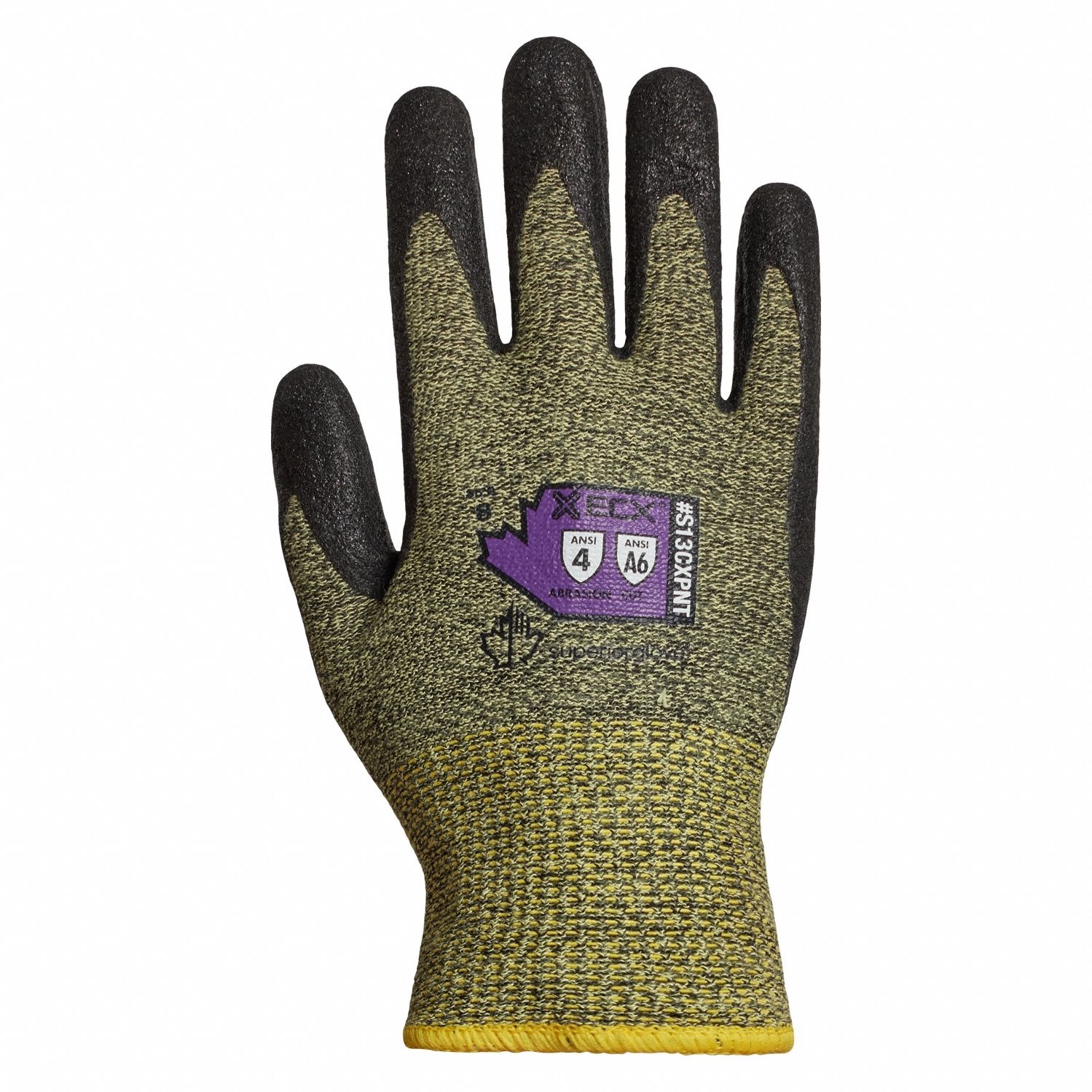 SUPERIOR GLOVE, XL ( 10 ), ANSI Cut Level A6, CutResistant Gloves